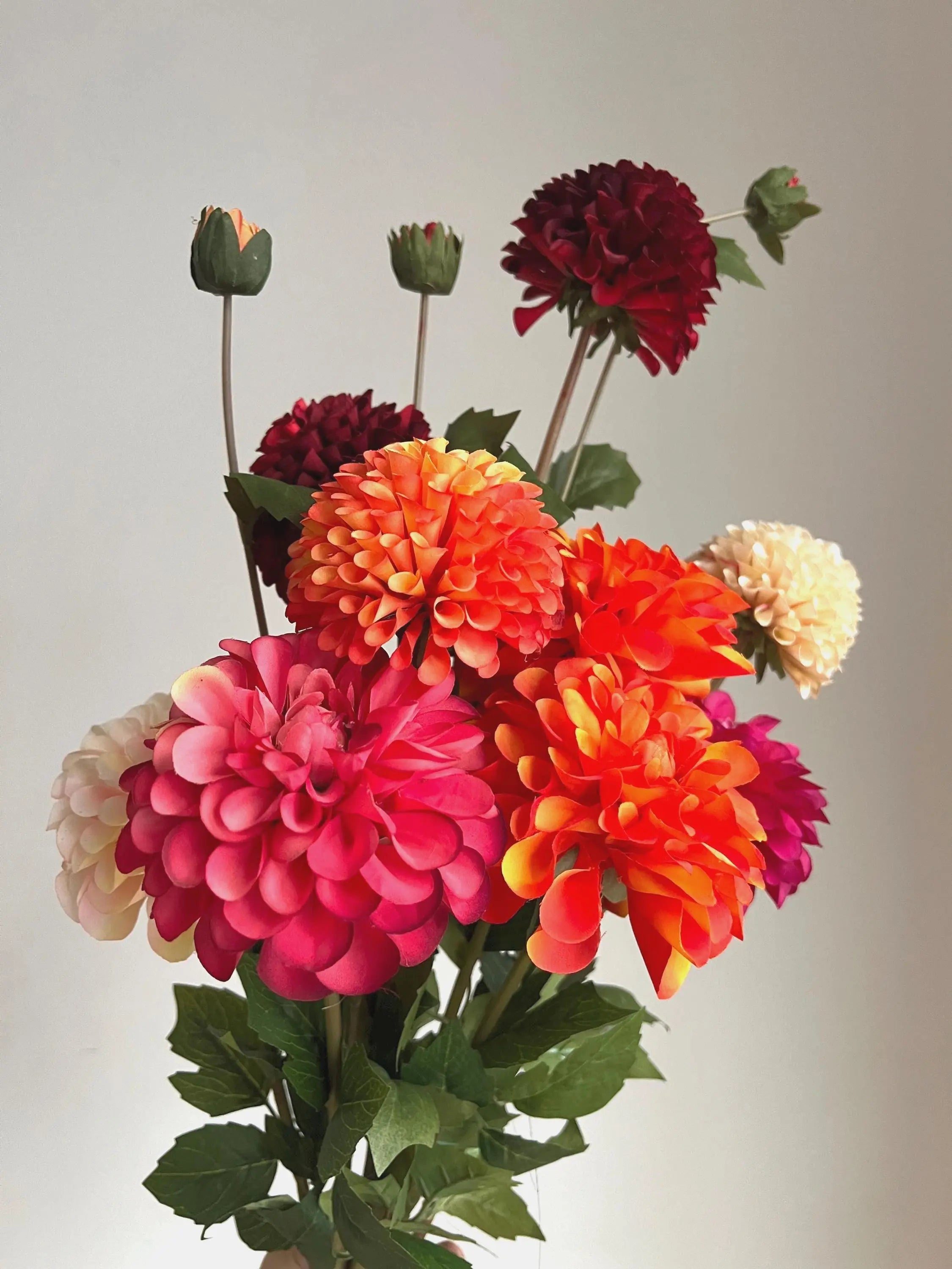 Faux Dahlia Flowers Celesta Atelier