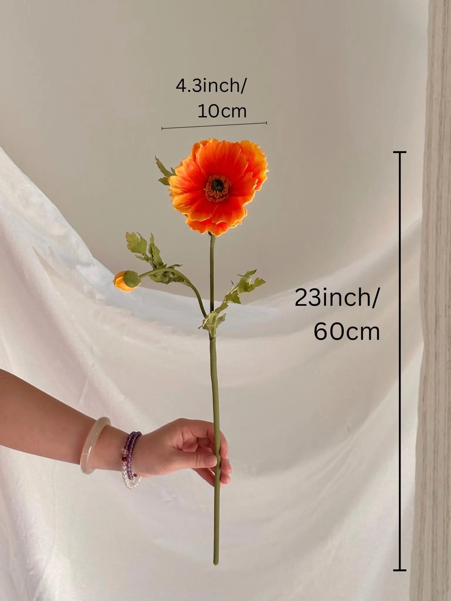 Faux California Poppy Faux Flower Place