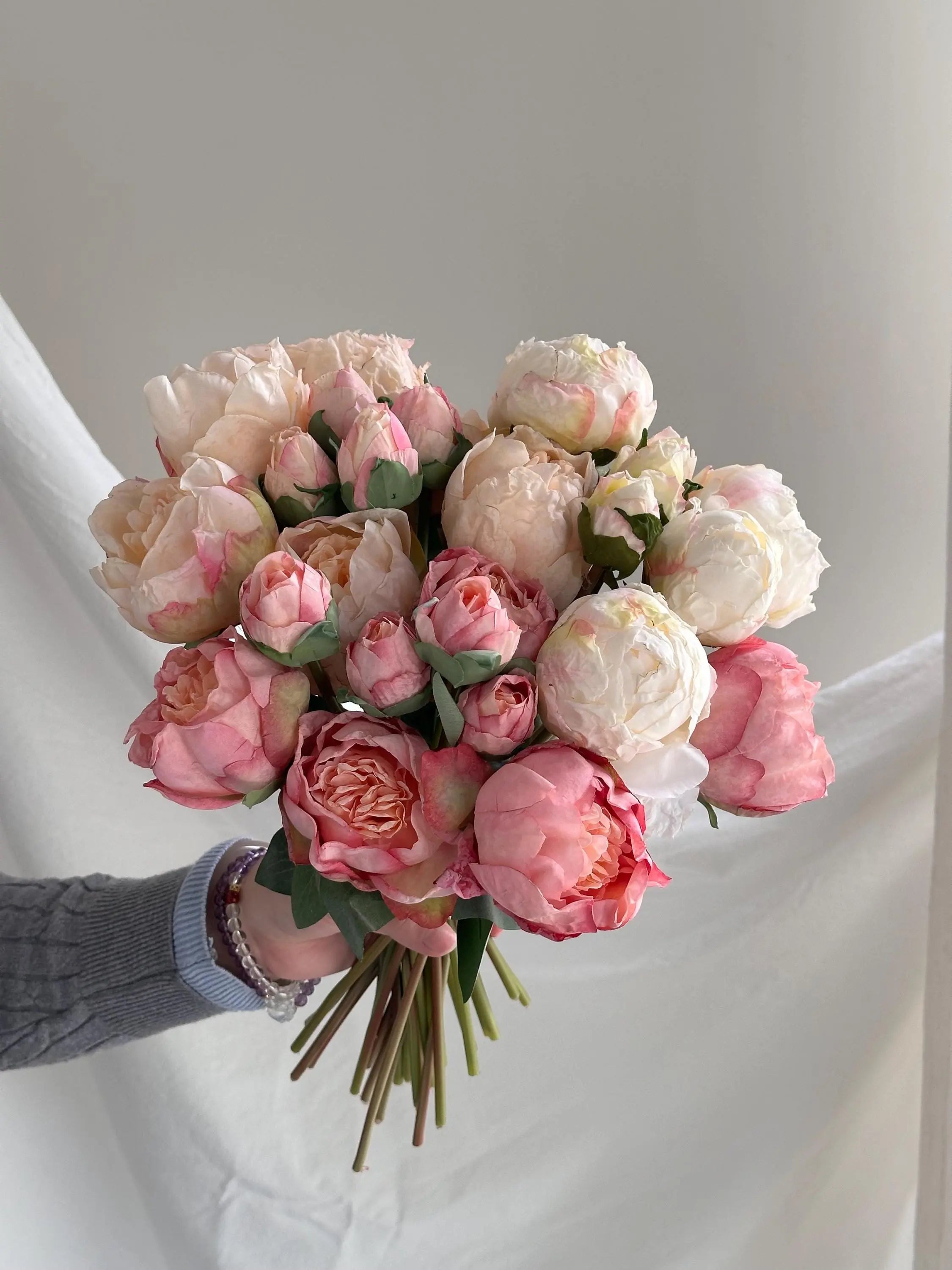 Artificial Peony Bundle Faux Flower Place