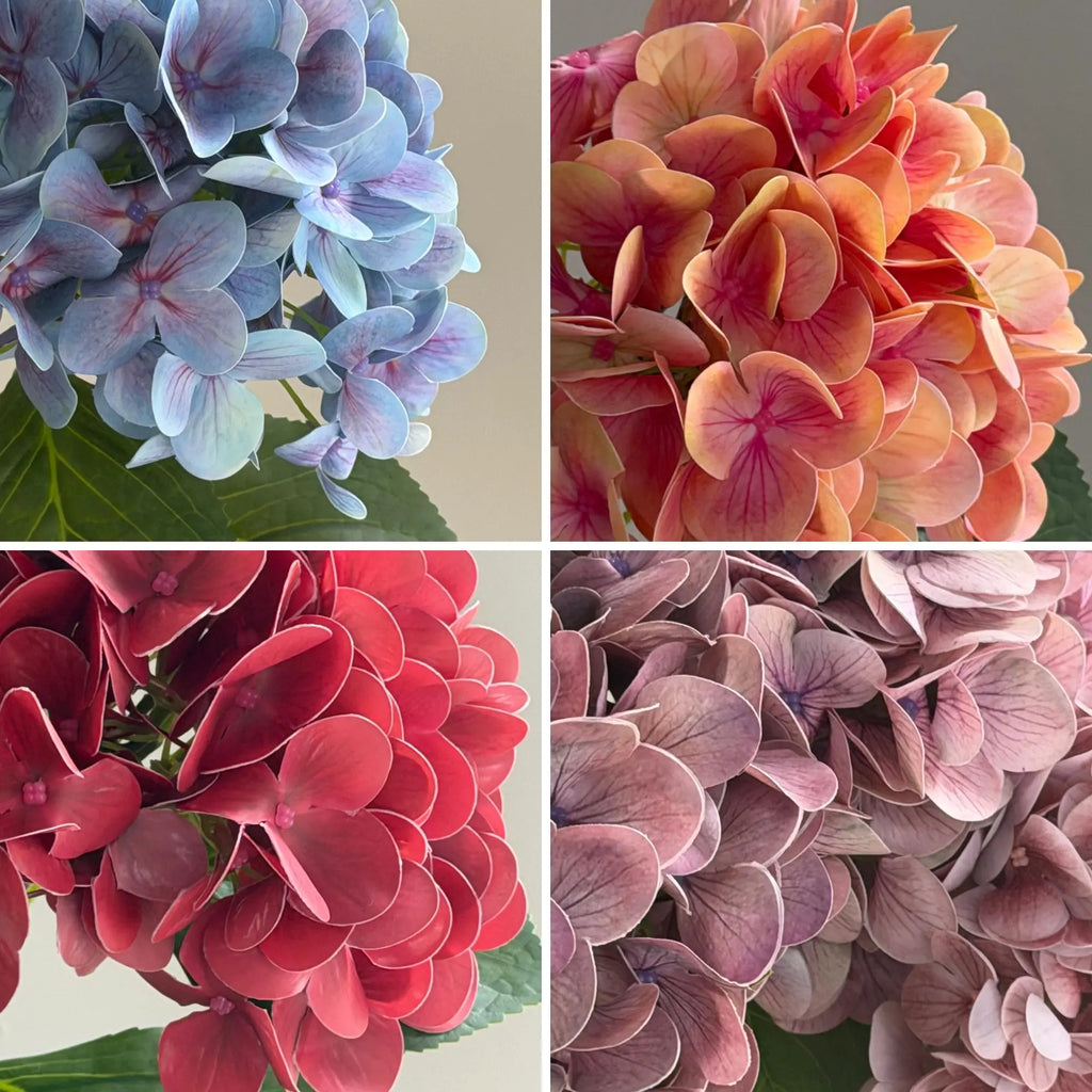 Artificial Watercolour Hydrangea Flowers Celesta Atelier