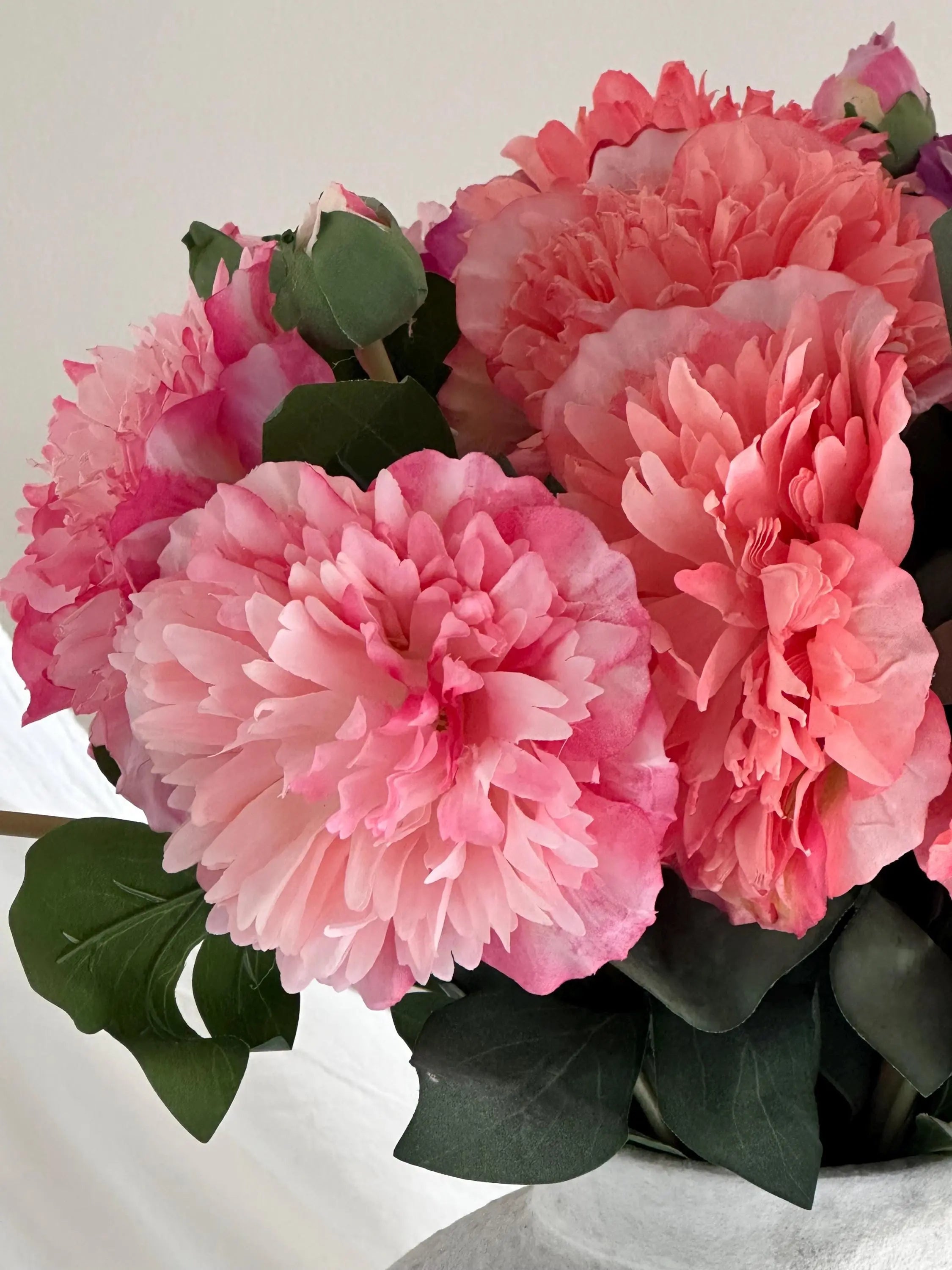 Artificial Peony Bouquet Faux Flower Place