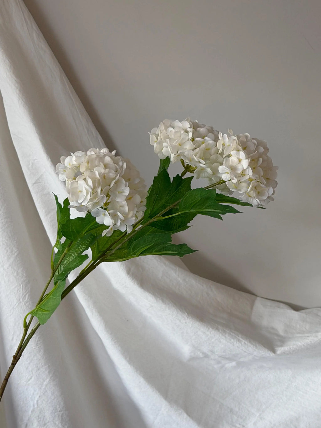 Artificial Hydrangea Flowers Faux Flower Place