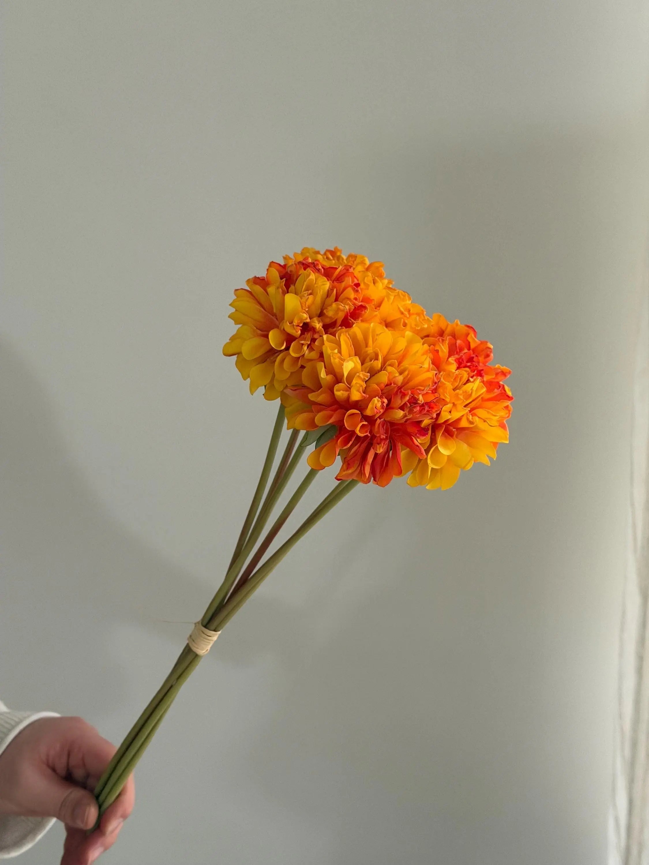 Faux Dahlia bouquets Celesta Atelier