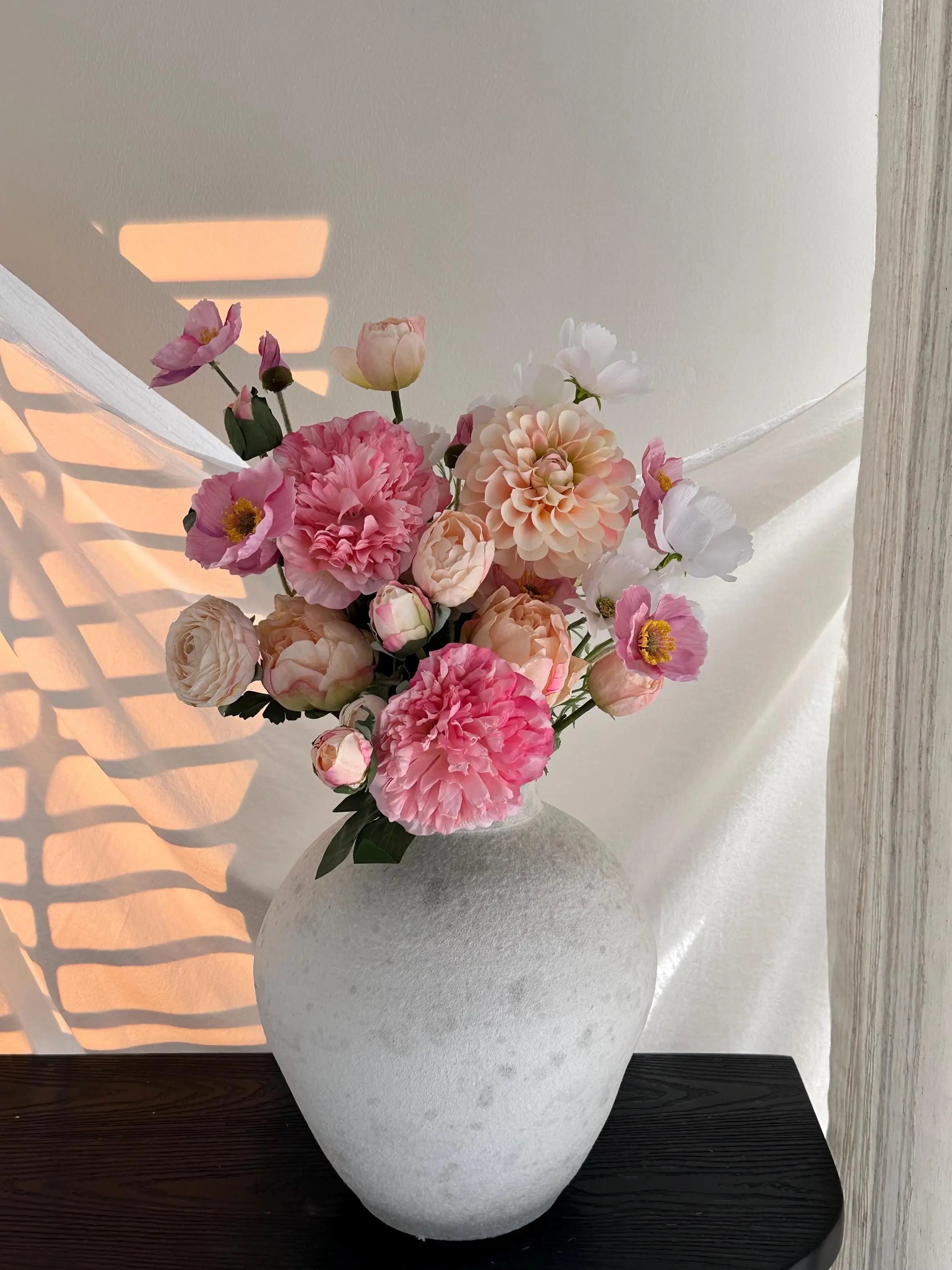 Artificial Peony Bouquet Faux Flower Place