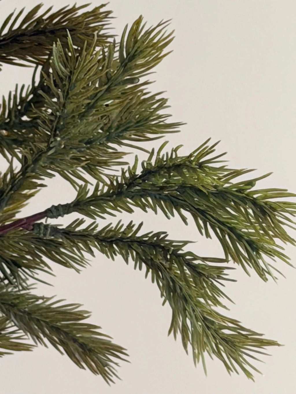 Faux Winter Pine Branch Celesta Atelier