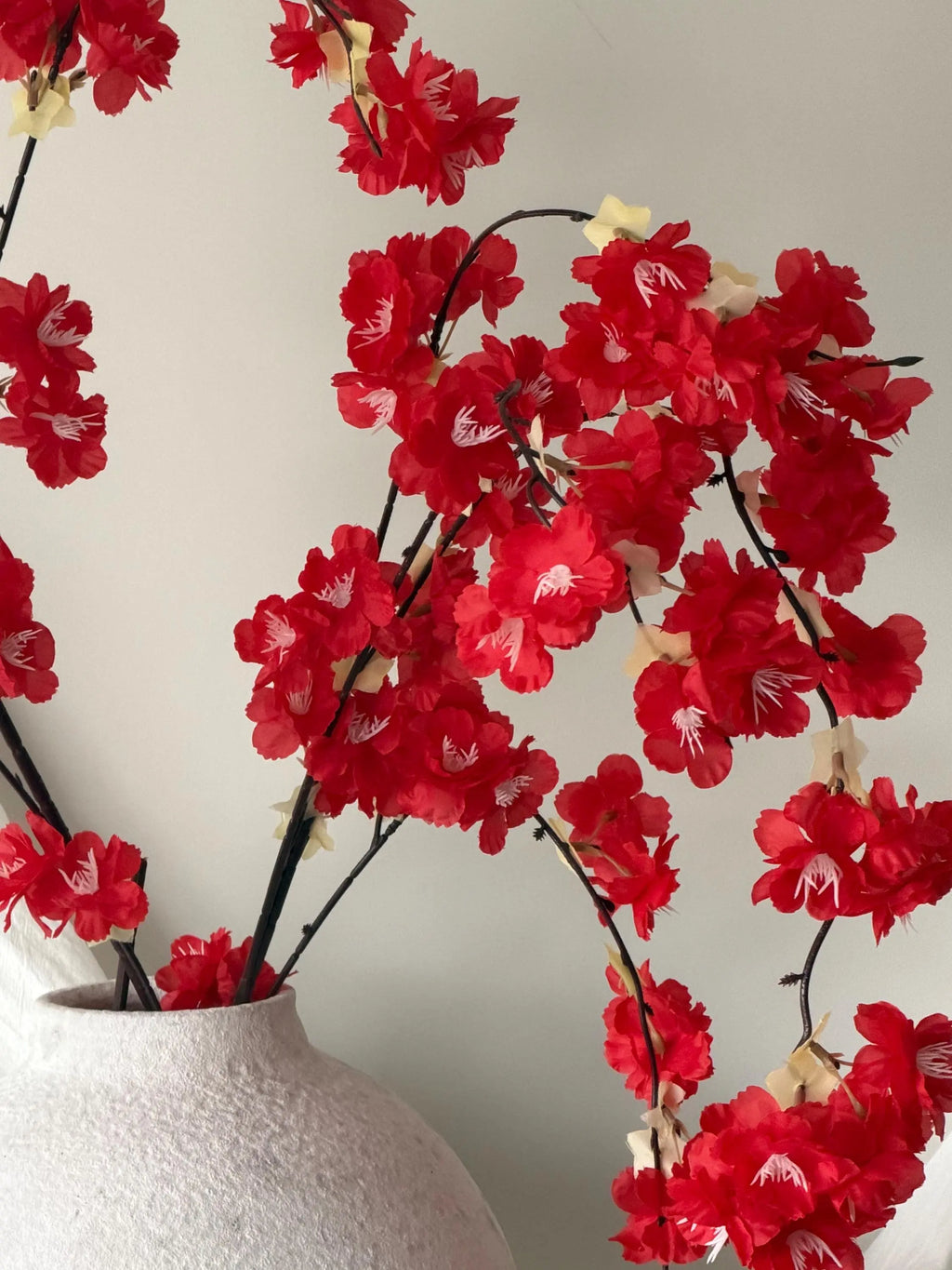Real Touch Silk Cherry Blossom Stems (Pack of 3), Spring Floral Arrangement, Baby Shower flowers, Faux Cherry Blossom, drapey flowers Faux Flower Place