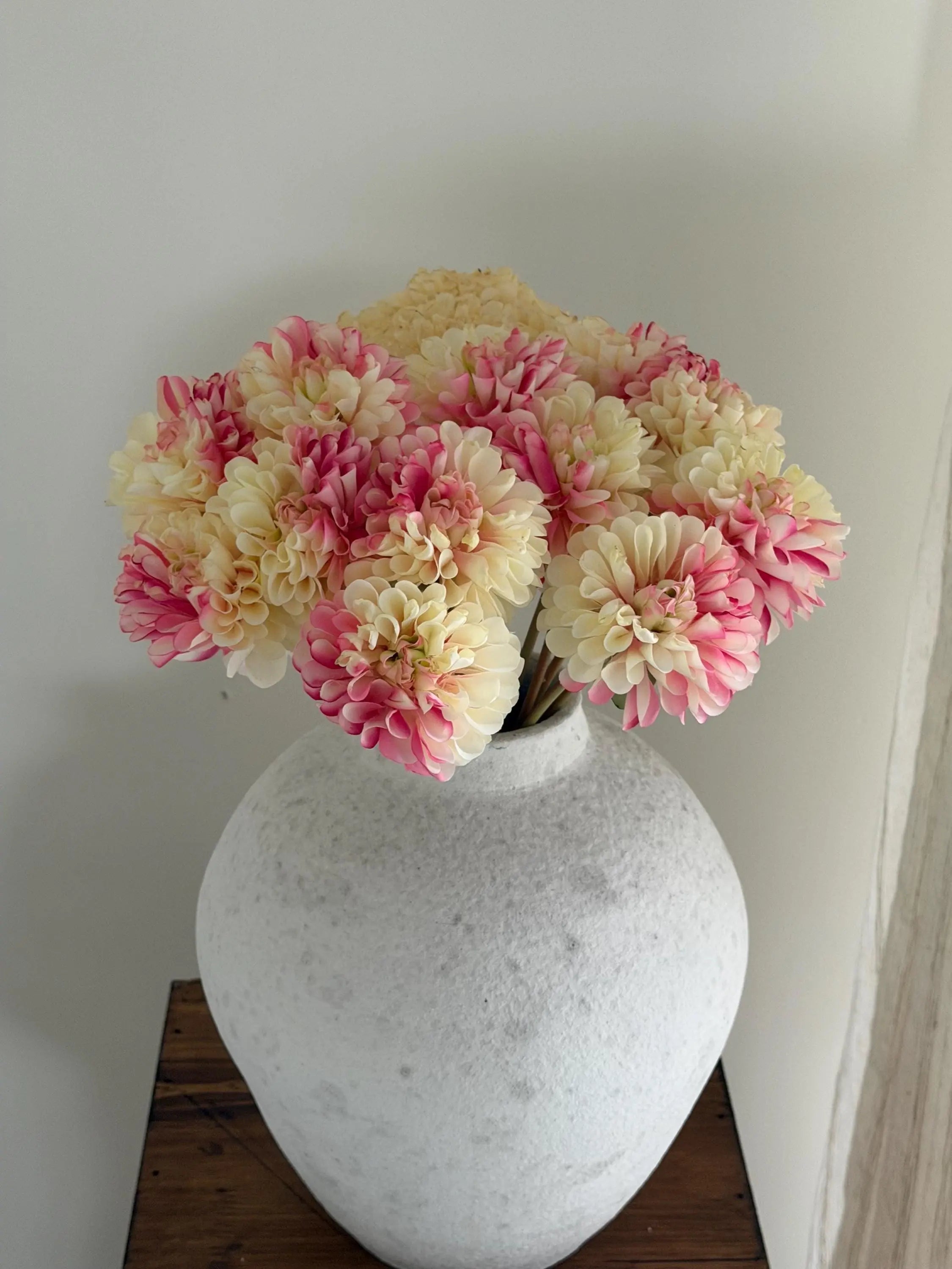 Faux Dahlia bouquets Celesta Atelier