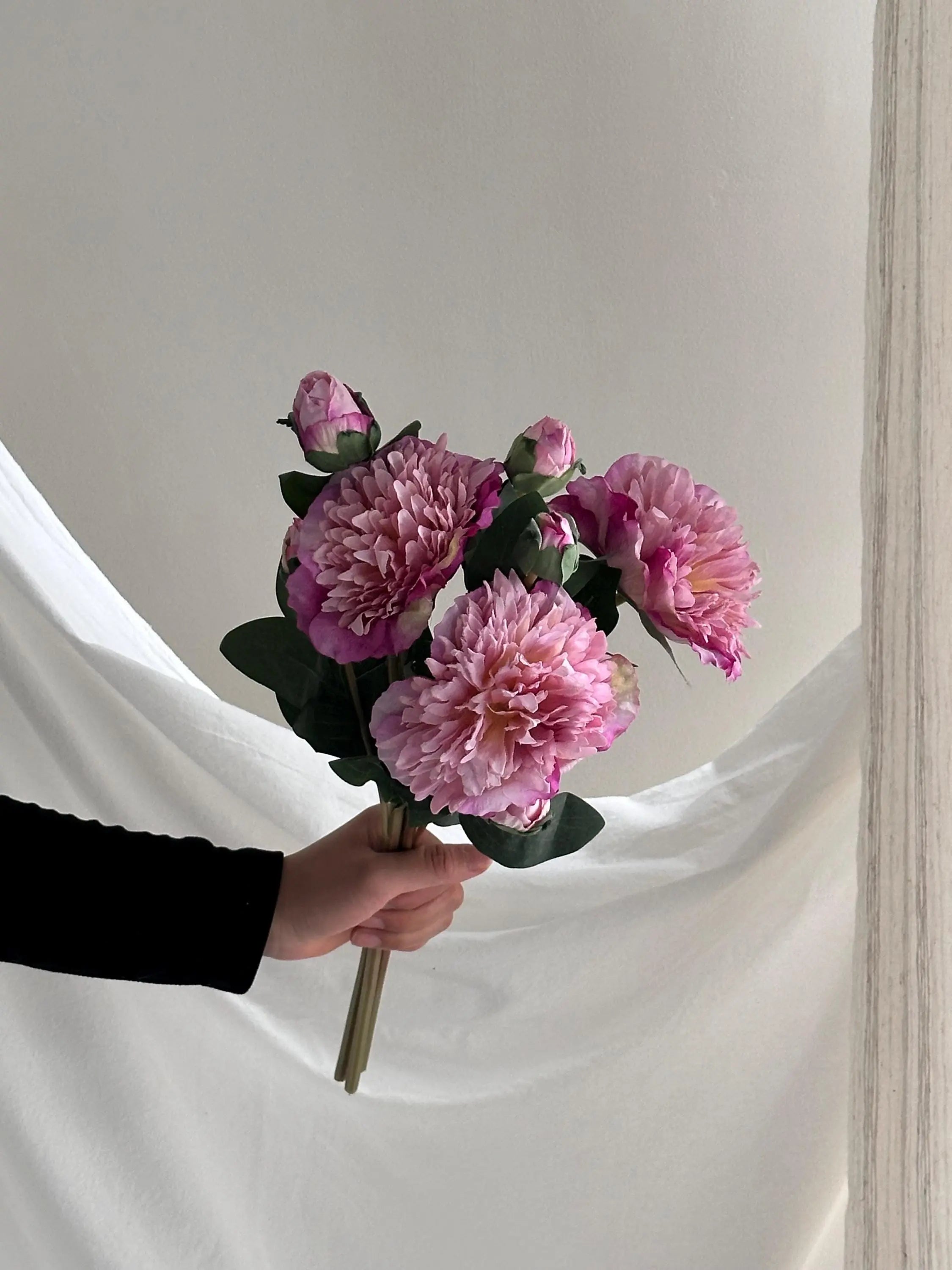 Artificial Peony Bouquet Faux Flower Place