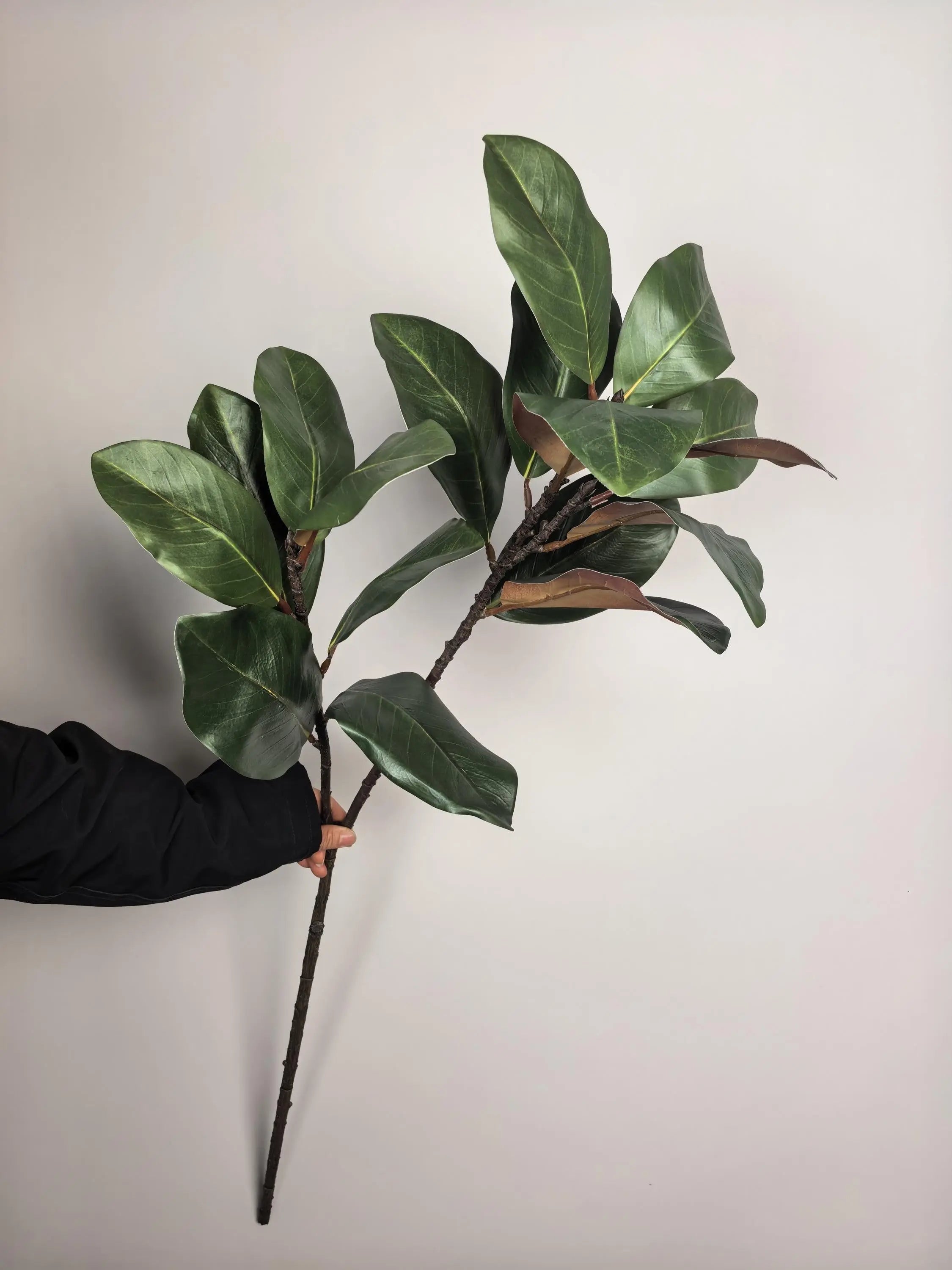 Real Touch Magnolia Leaf Branch Celesta Atelier