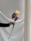 Artificial Iris Flowers, Silk iris flower, Real Touch iris flower, spring floral arrangement for home wedding decor Faux Flower Place