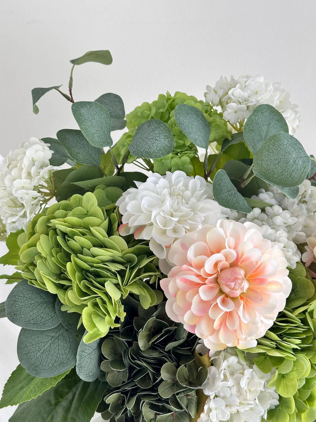 Artificial Hydrangea Arrangement Faux Flower Place