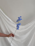 Faux forget-me-not flowers