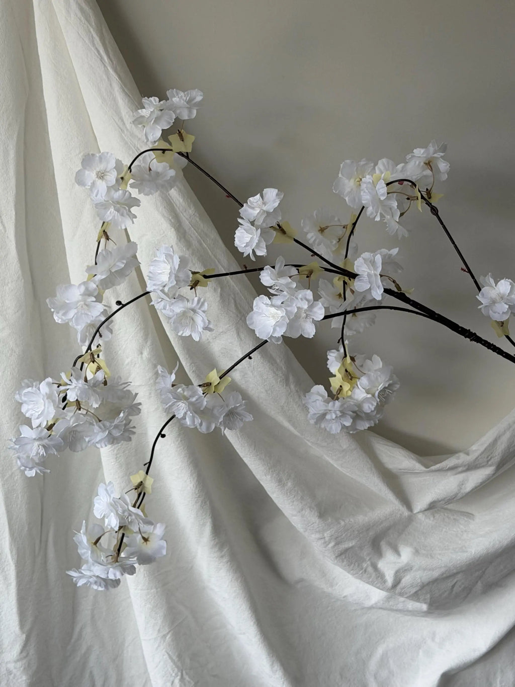 Real Touch Silk Cherry Blossom Stems (Pack of 3), Spring Floral Arrangement, Baby Shower flowers, Faux Cherry Blossom, drapey flowers Faux Flower Place