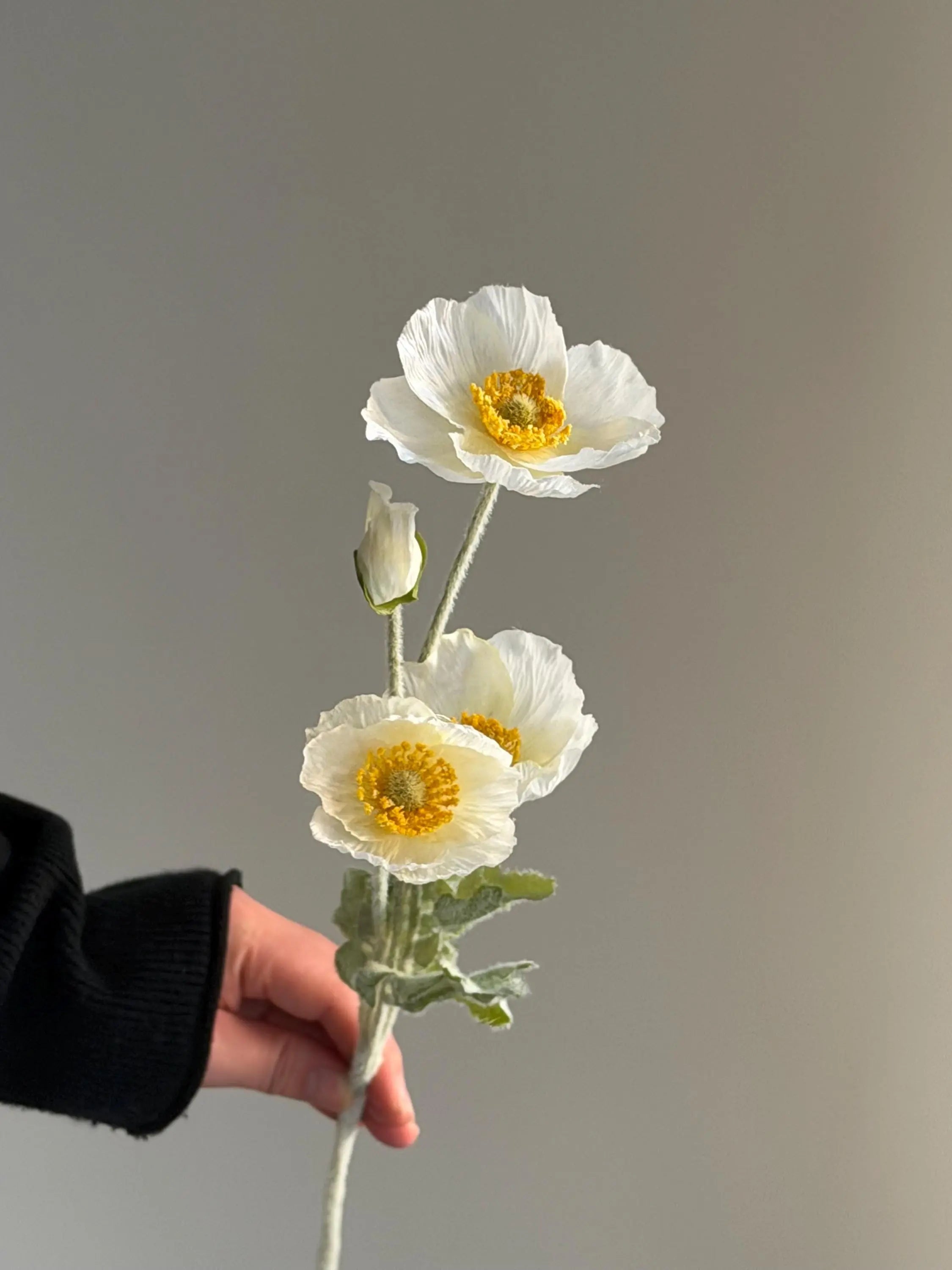 Artificial Iceland Poppy Celesta Atelier