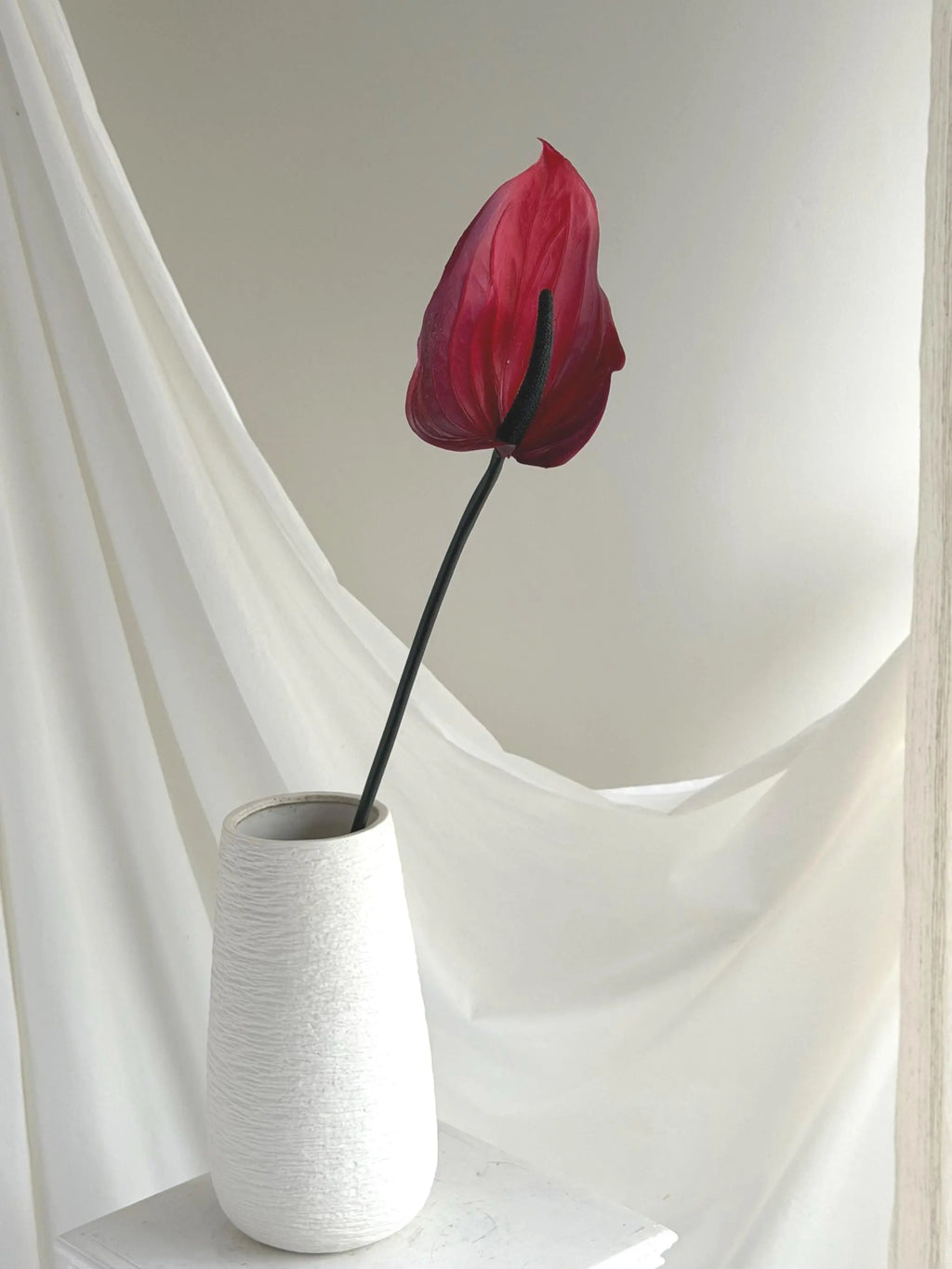 Artificial Anthurium Stems Faux Flower Place