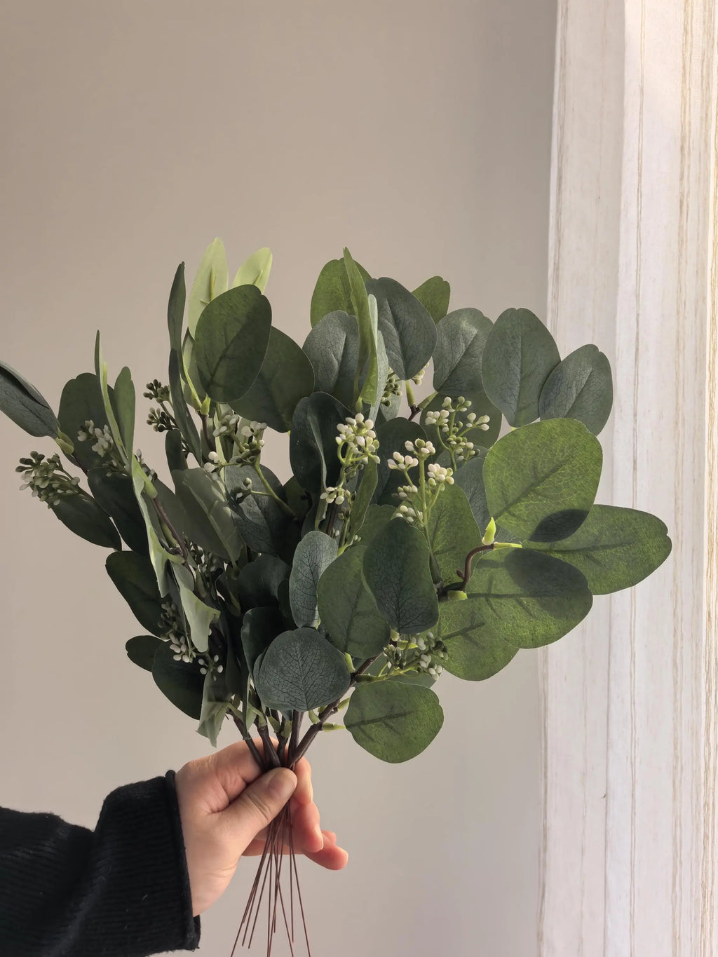 20pc Faux eucalyptus stem set Celesta Atelier