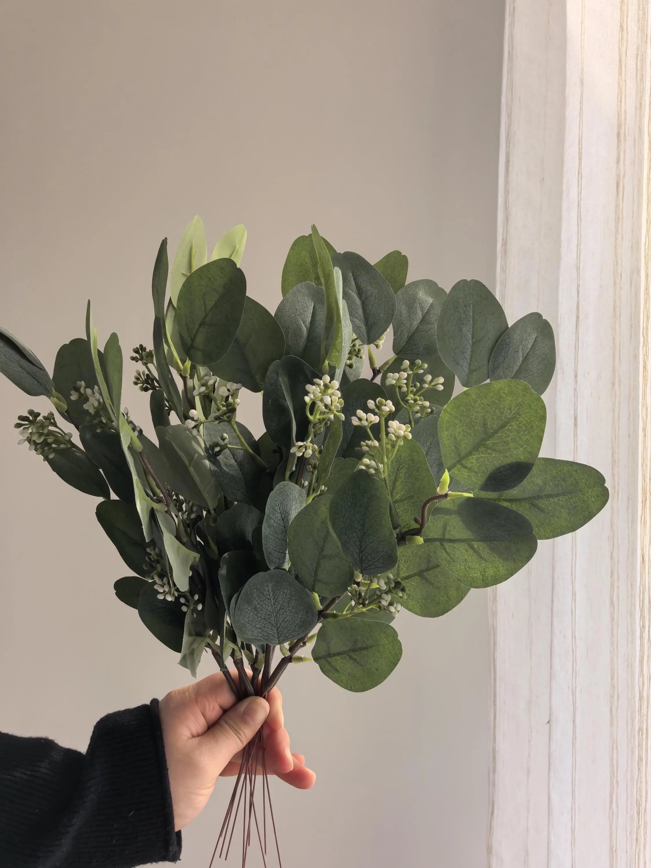 20pc Faux eucalyptus stem set Celesta Atelier