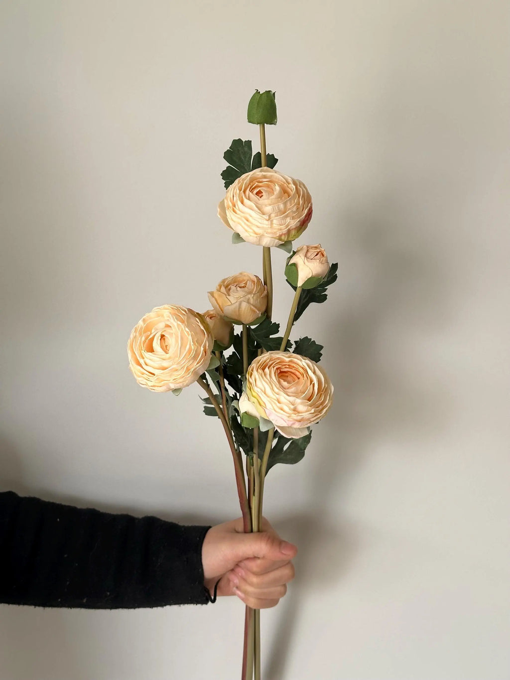 Faux Ranunculus stem, artificial Ranunculus bunch,DIY floral supply,faux ranunculus bouquets, flower arrangement, DIY wedding bouquet Faux Flower Place