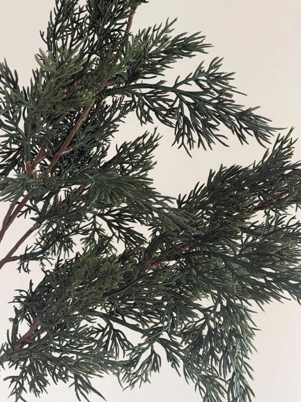 Artificial Winter Cedar Branch Faux Flower Place