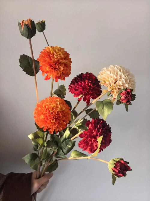 Faux Dahlia Flowers Celesta Atelier