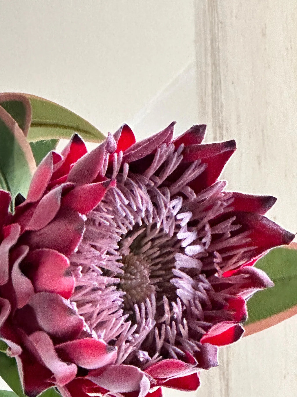 Artificial Protea Stem Faux Flower Place