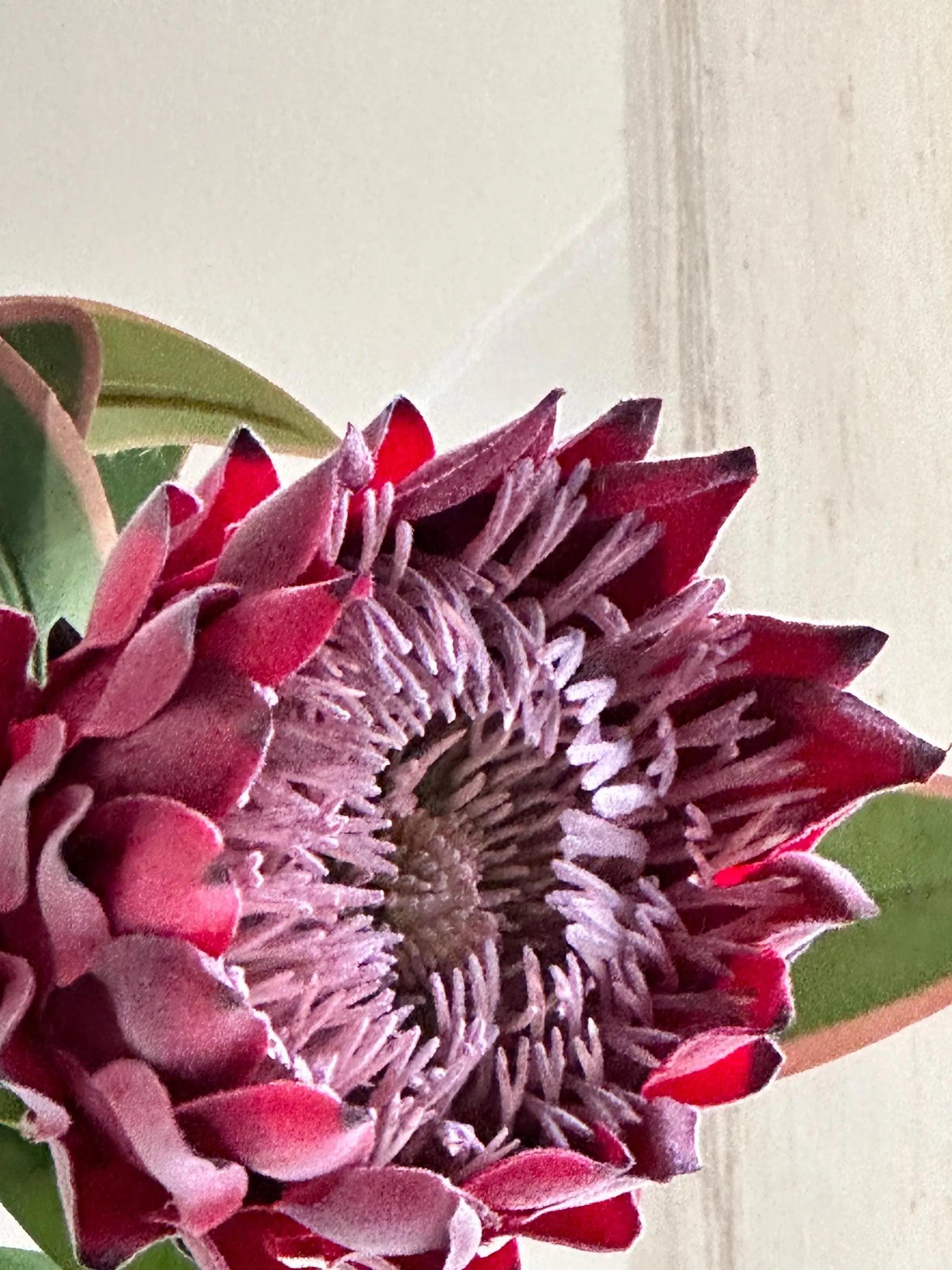 Artificial Protea Stem Faux Flower Place