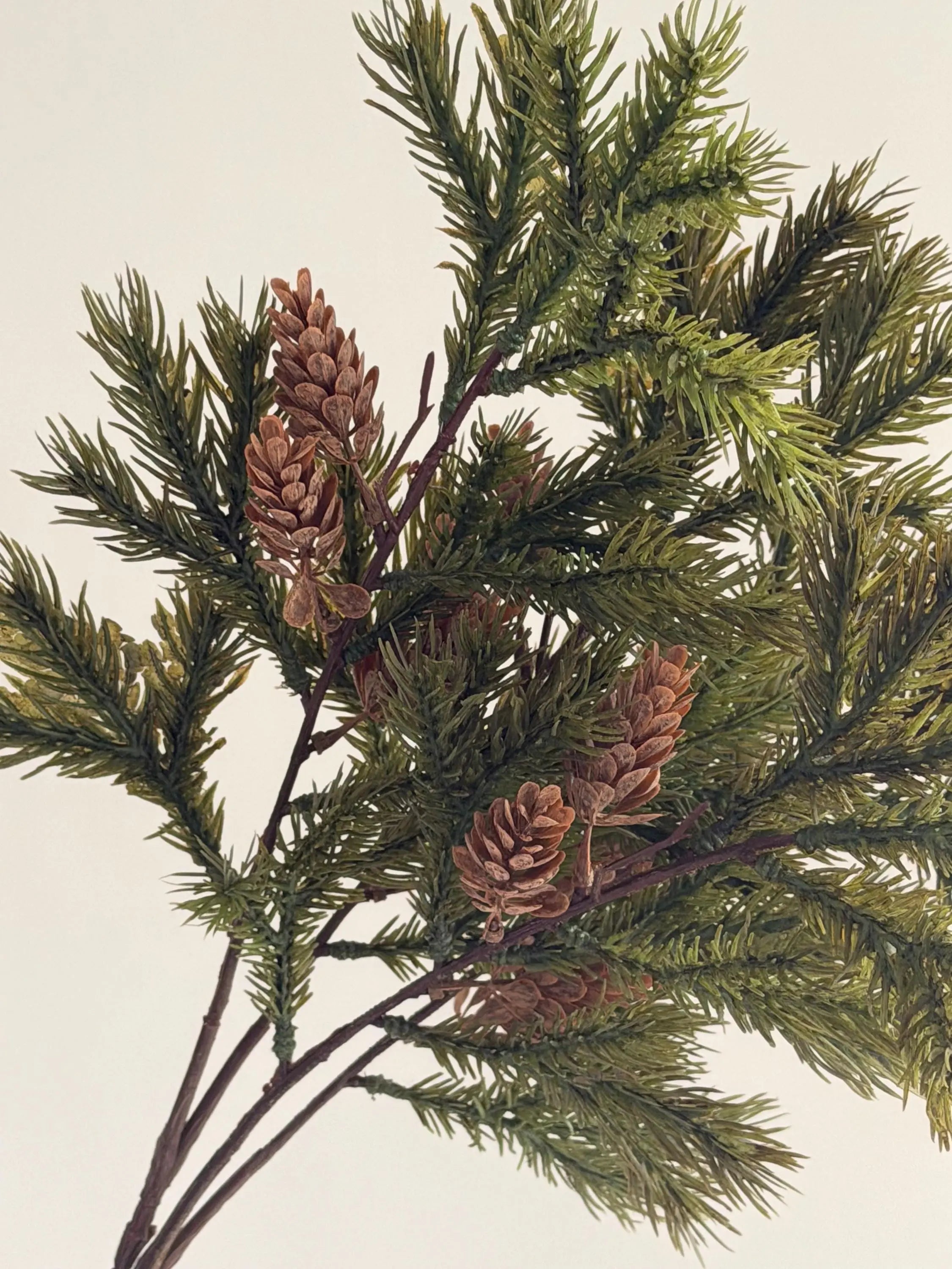 Faux Winter Pine Branch Celesta Atelier