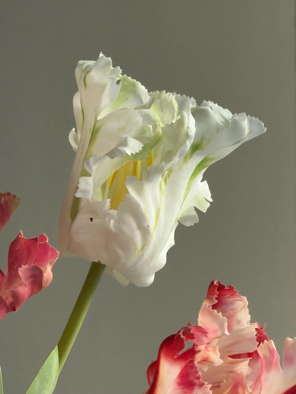 Real Touch parrot tulips, artificial tulips Celesta Atelier