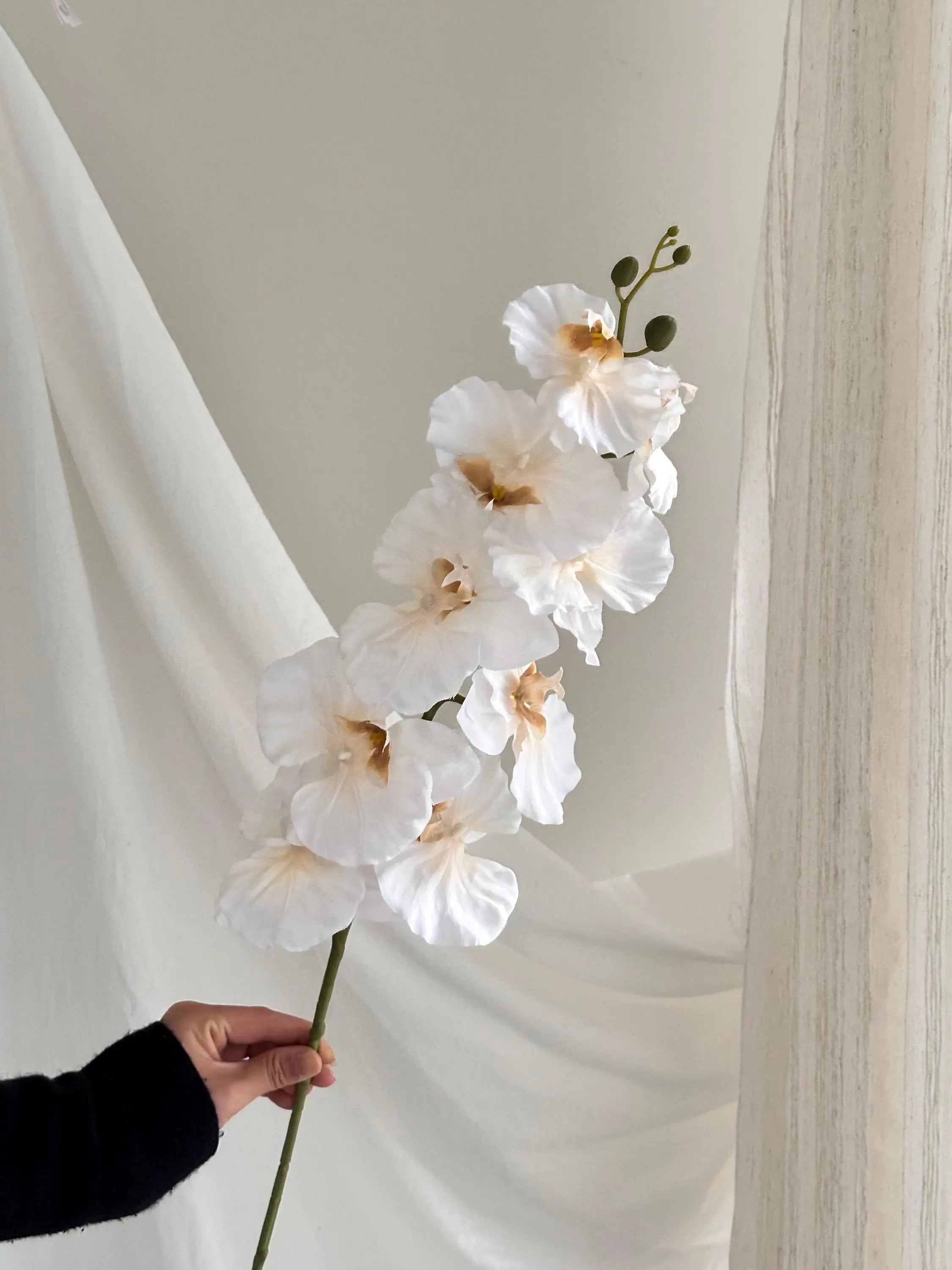 Faux Mitsuo orchids, Artificial Plants, Oncidium orchids, Wedding Home Decorations, Fake Flowers for House Warming Gifts Faux Flower Place