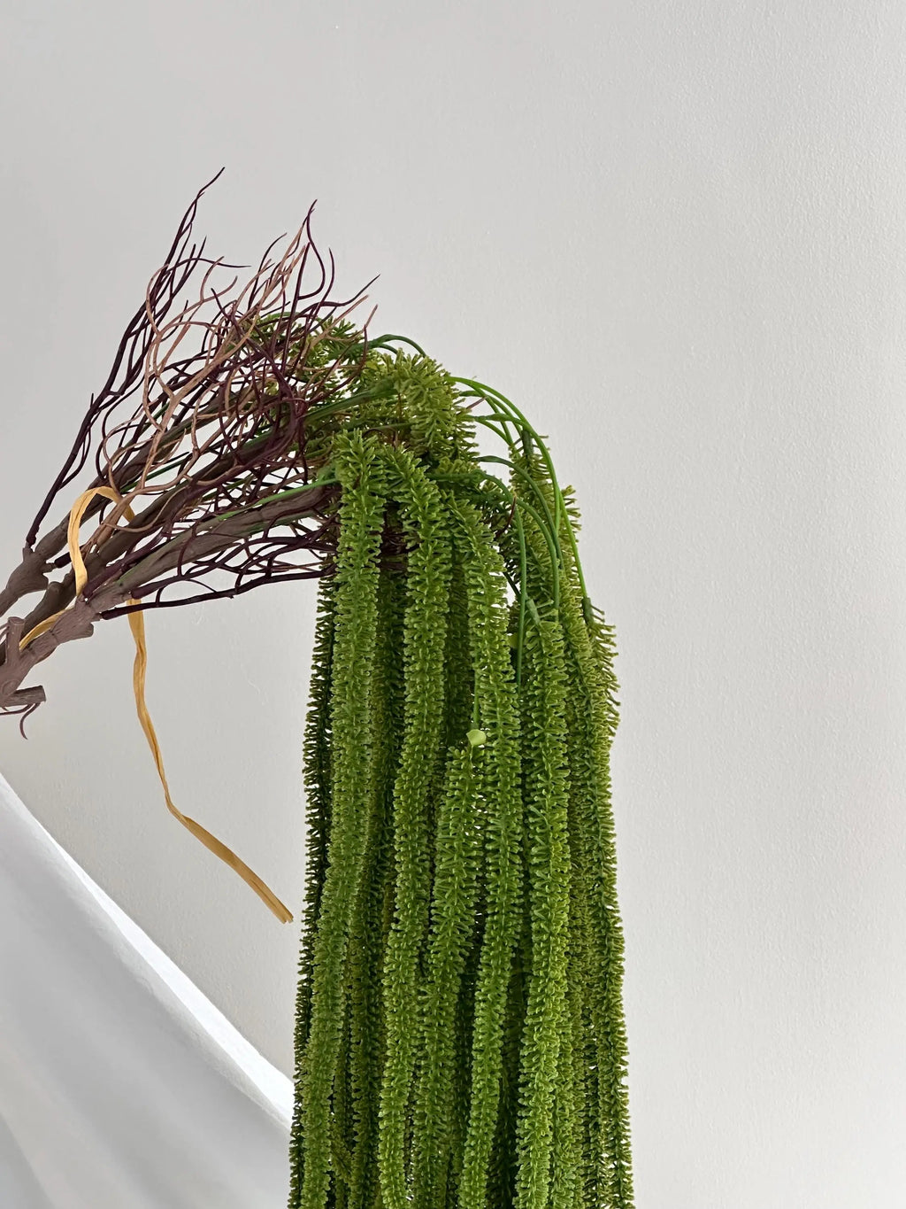 Large Artificial Hanging Amaranthus Stem – Hanging Flower for Bouquets, Garlands & Event Styling, Fake Amaranth Branch, Artificial Plant Faux Flower Place