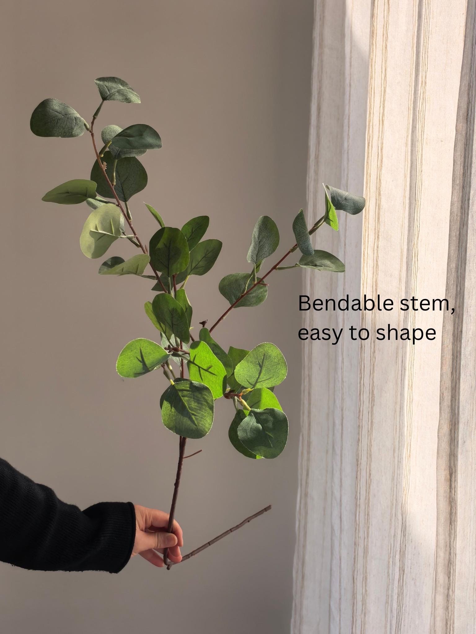 Artificial Eucalyptus Branch
