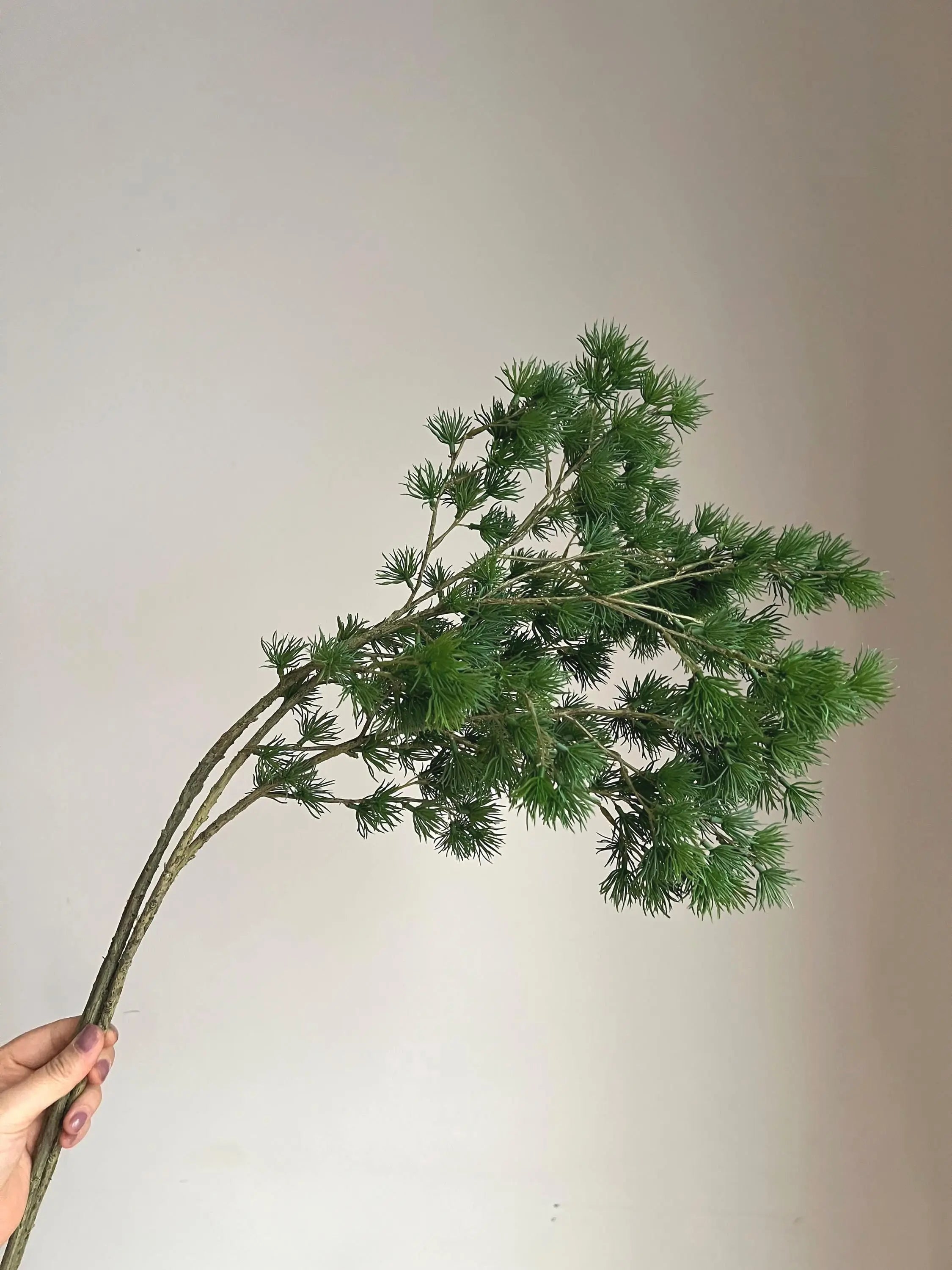 Real Touch Cedar Branch, Faux Pine stem Celesta Atelier