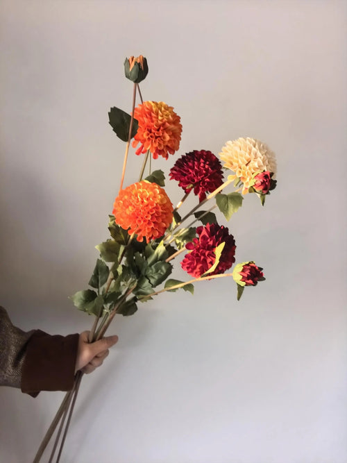 Faux Dahlia Flowers Celesta Atelier