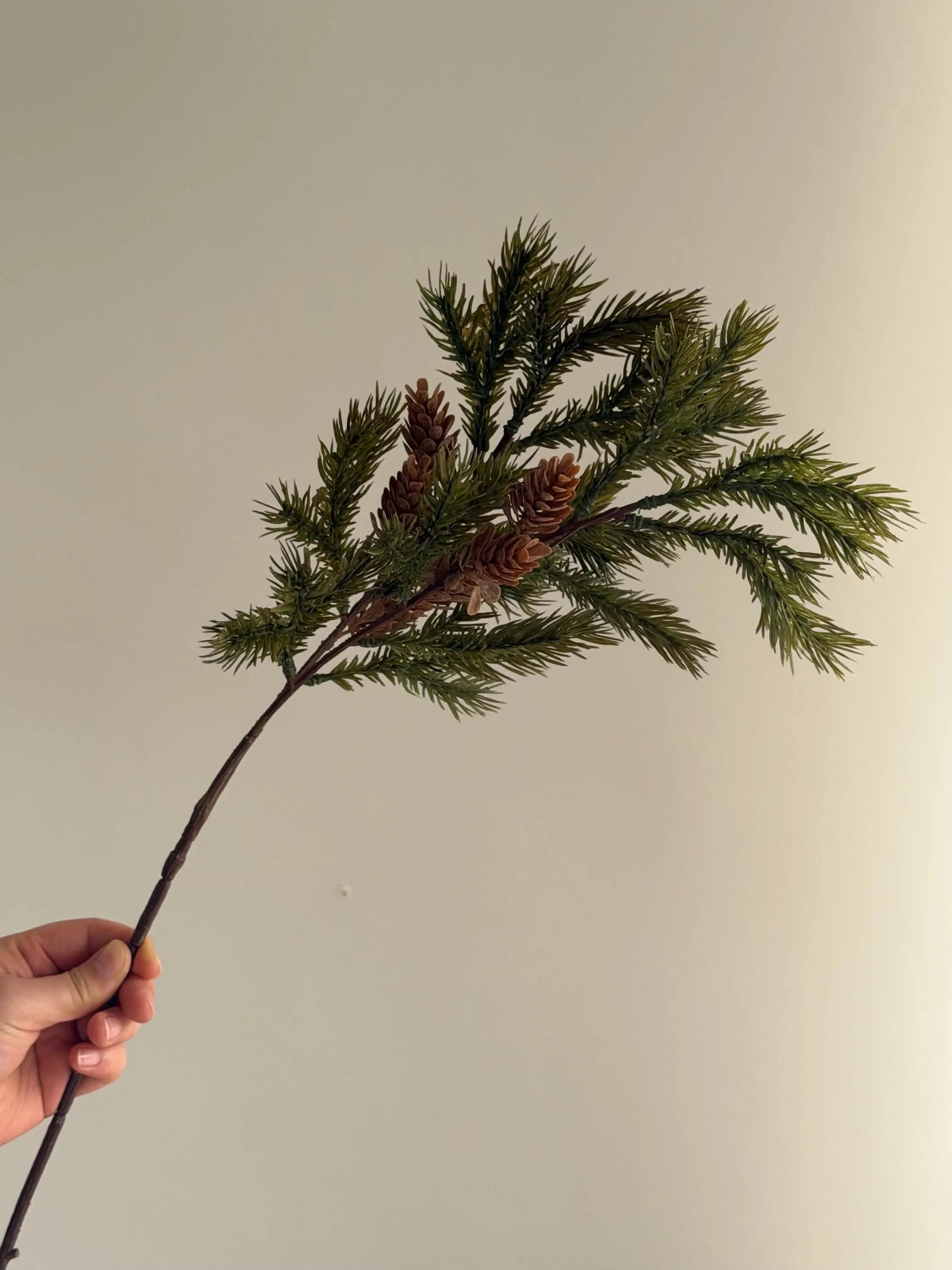 Faux Winter Pine Branch Celesta Atelier