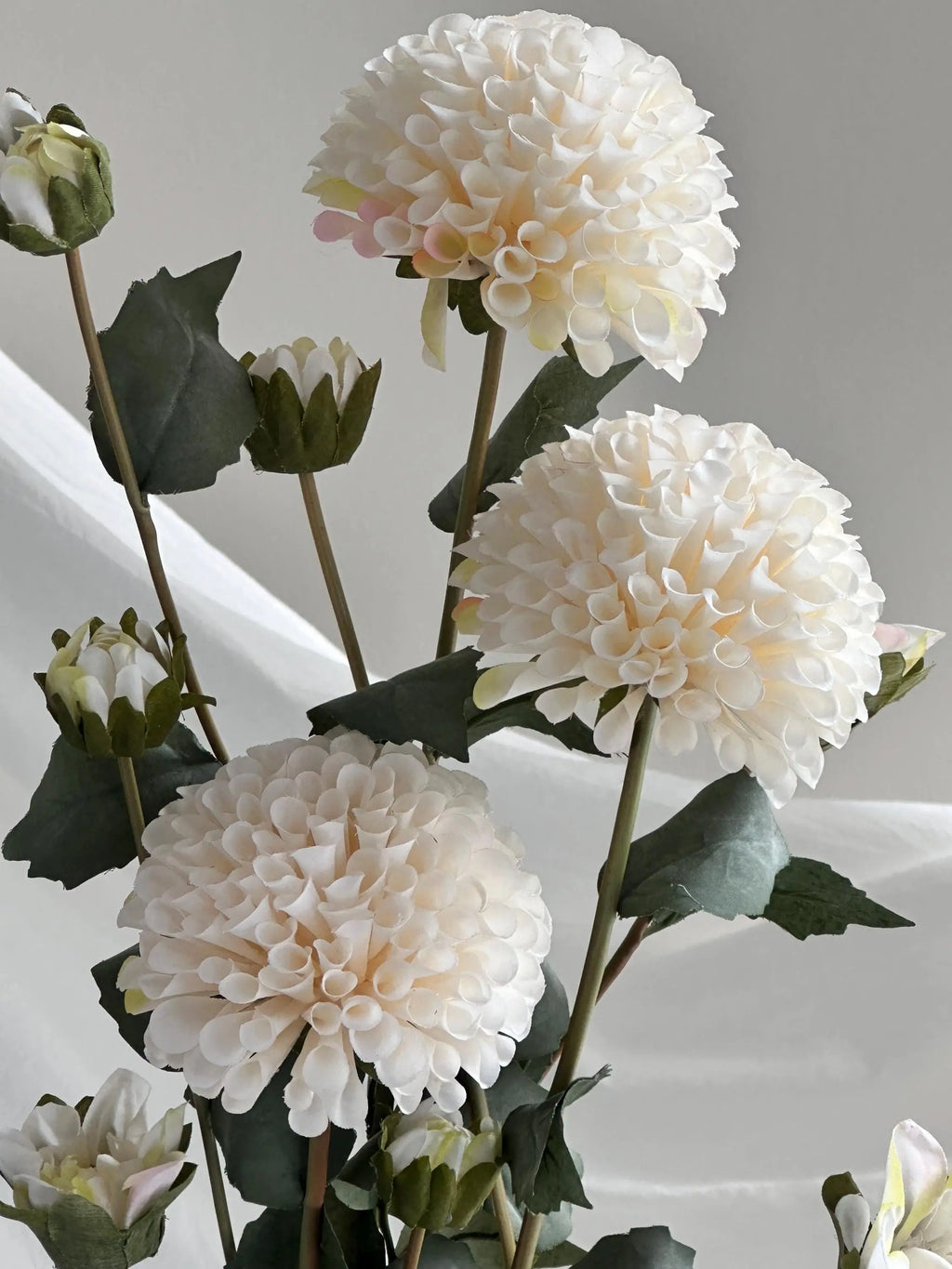 Artificial Dahlia Stem Faux Flower Place