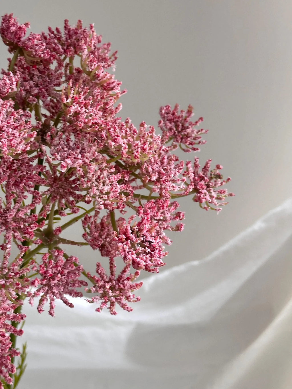 Artificial Queen Annes Lace Stem Faux Flower Place