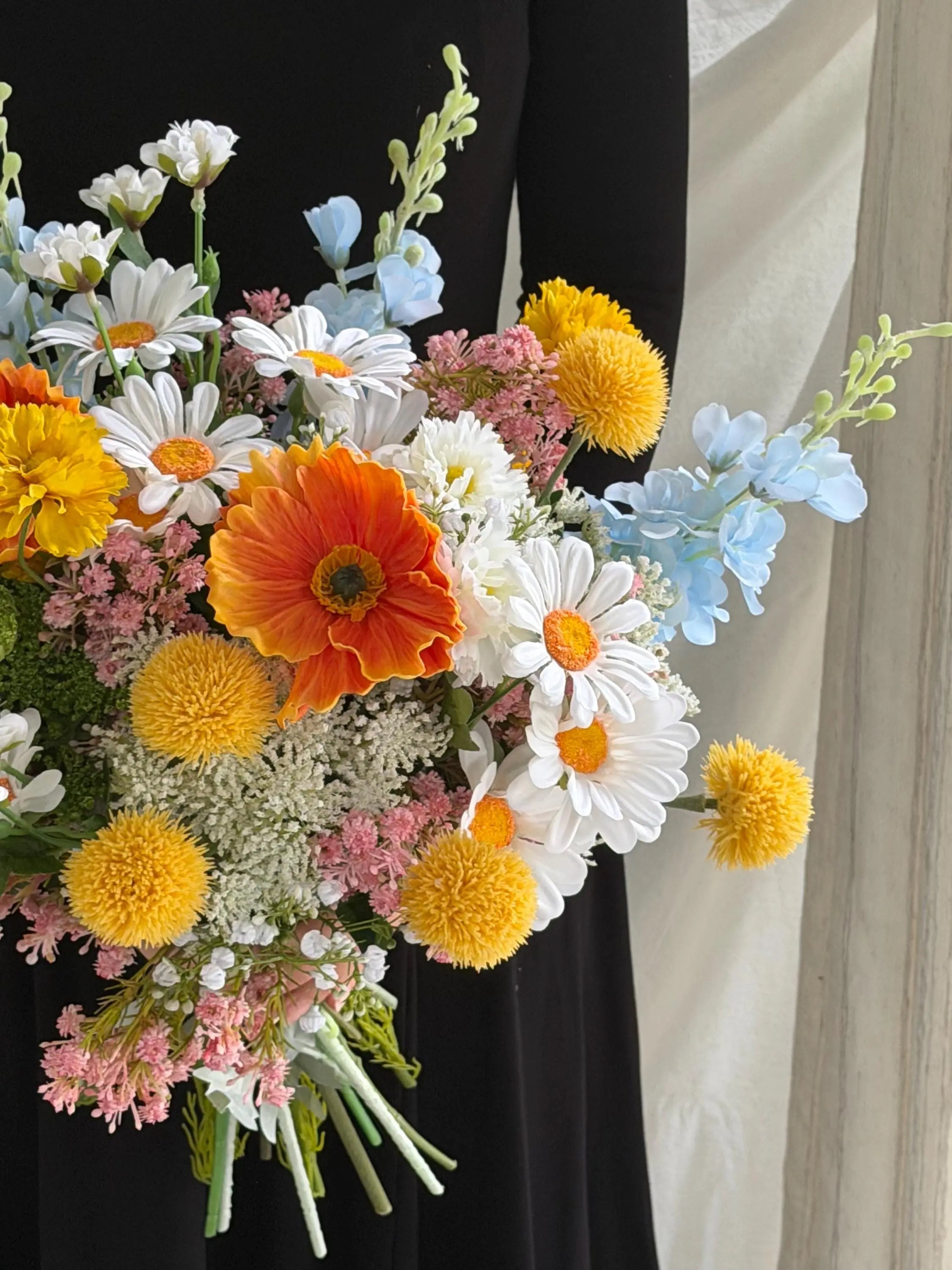 Wildflower Bouquet Faux Flower Place