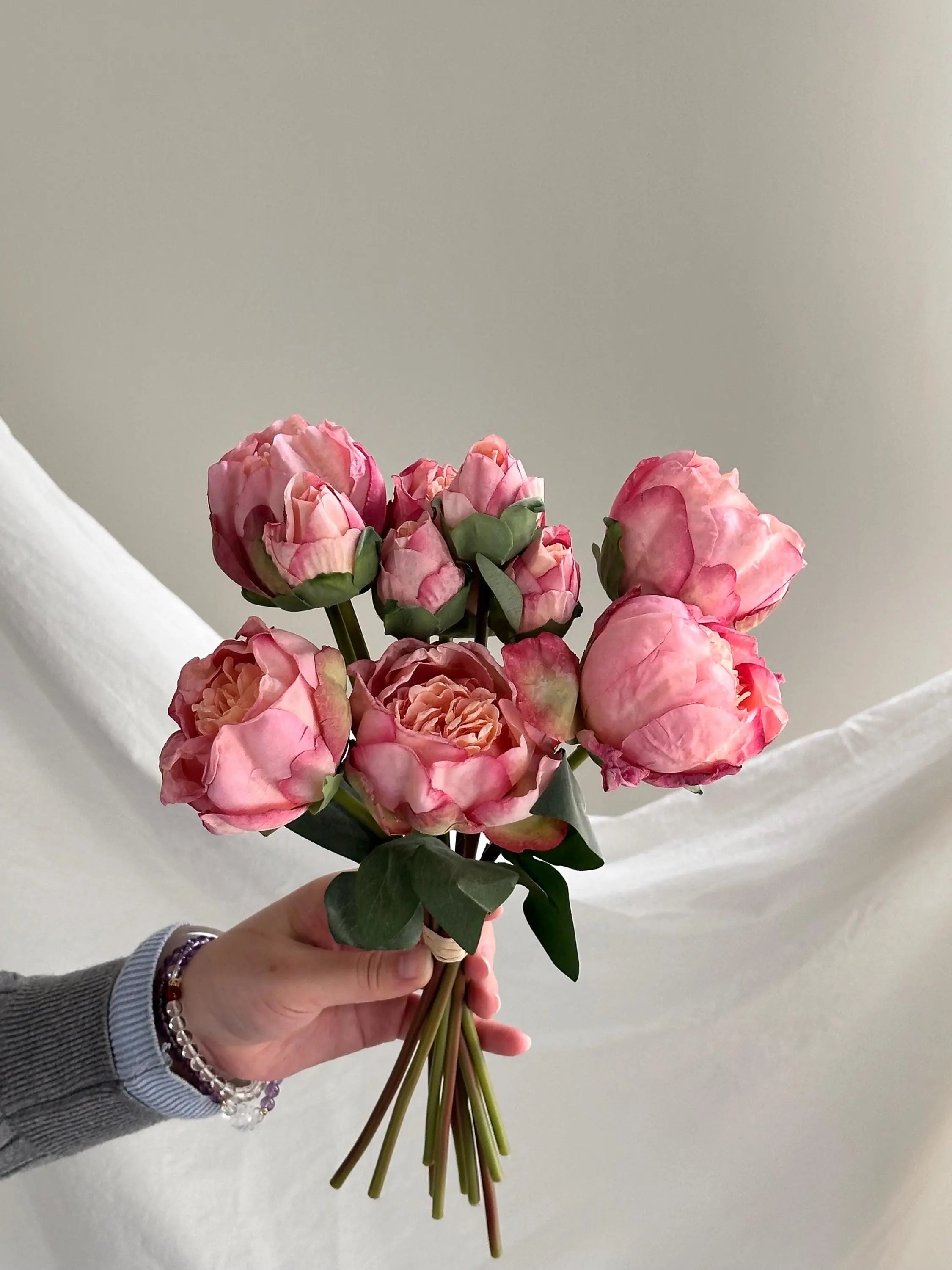Artificial Peony Bundle Faux Flower Place