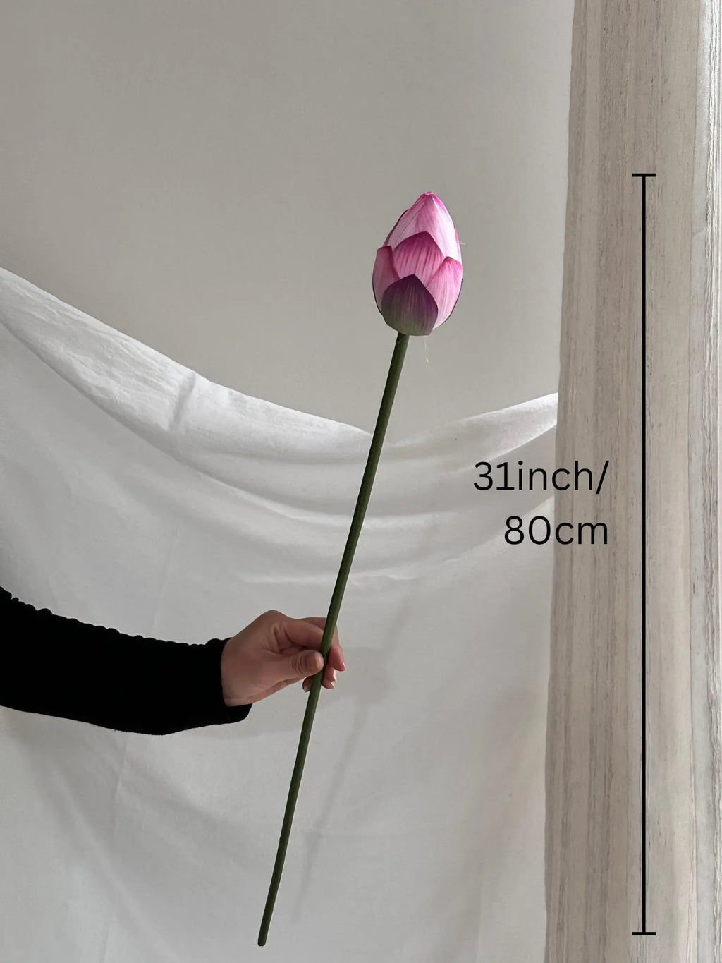 Artificial Lotus Flower stem Faux Flower Place