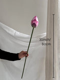 Artificial Lotus Flower stem Faux Flower Place