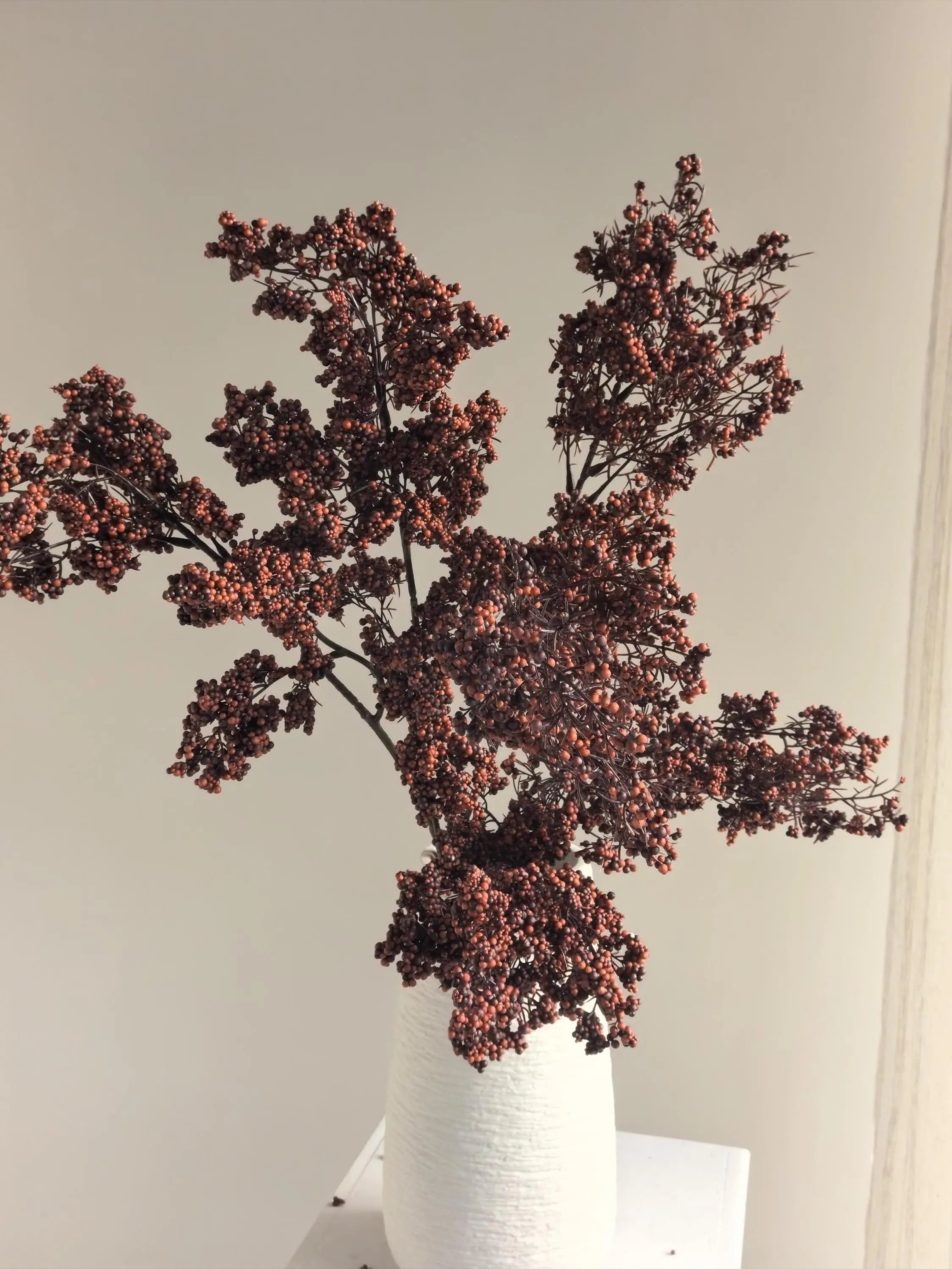 Long Stems Berries, Dusty Plum Berry Stems Celesta Atelier