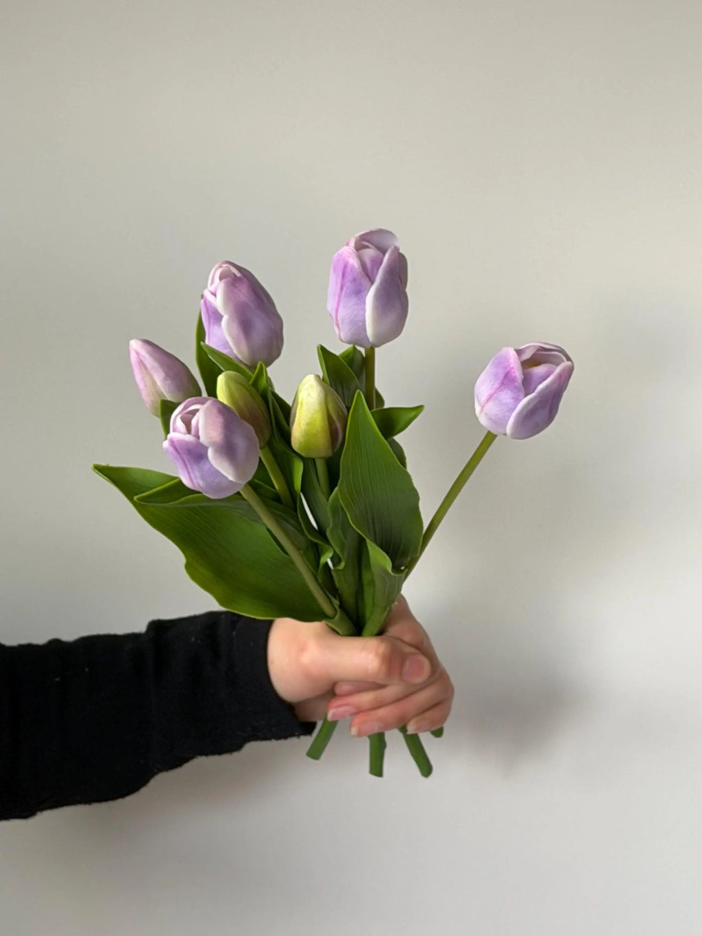 Fake tulip bouquest,artificial tulips,Real touch tulip,fake floral arrangements, faux tulips for Mothers Day gift, Easter home decor Faux Flower Place