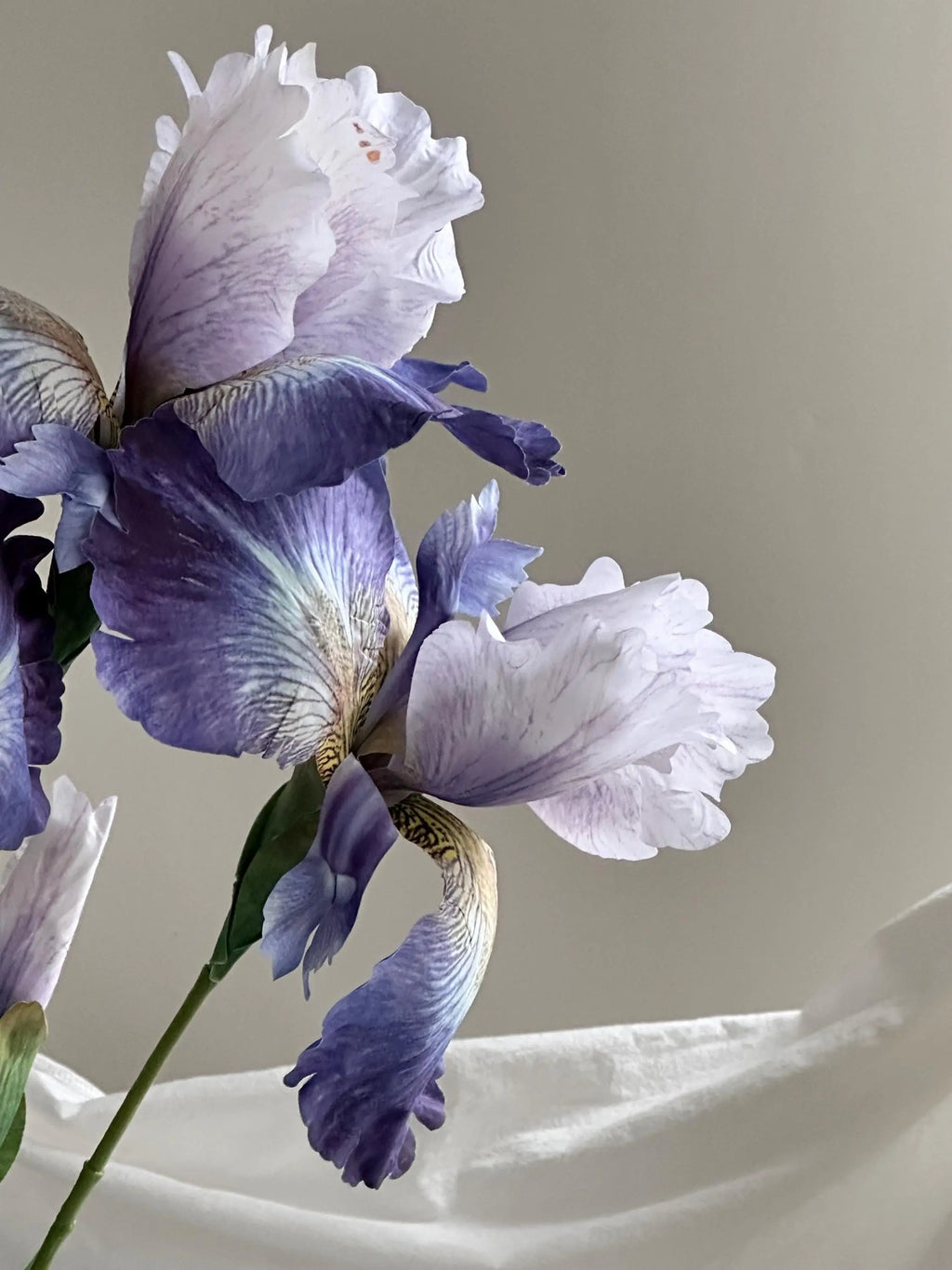 Artificial Iris Flowers, Silk iris flower, Real Touch iris flower, spring floral arrangement for home wedding decor Faux Flower Place