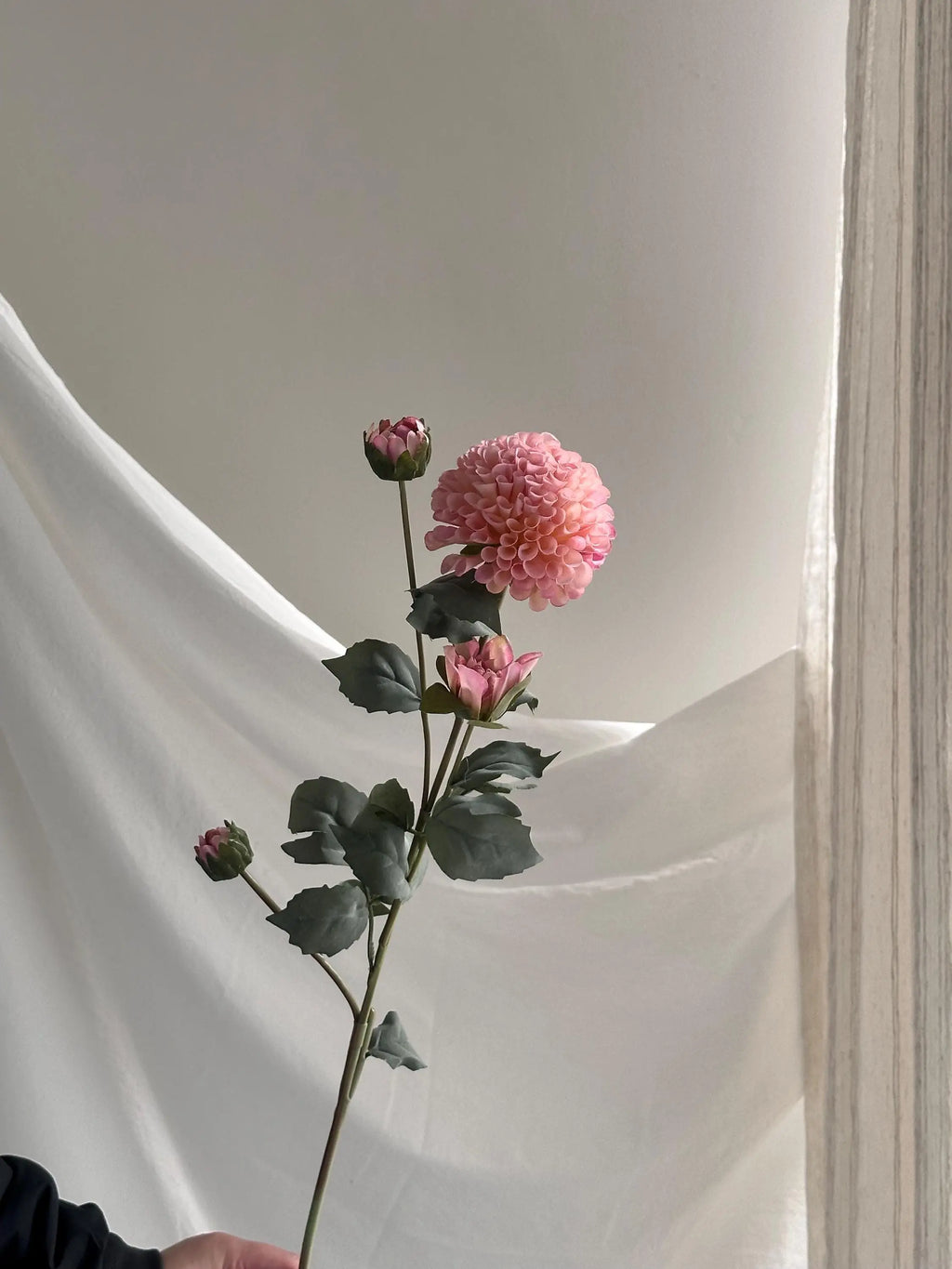 Artificial Dahlia Stem Faux Flower Place