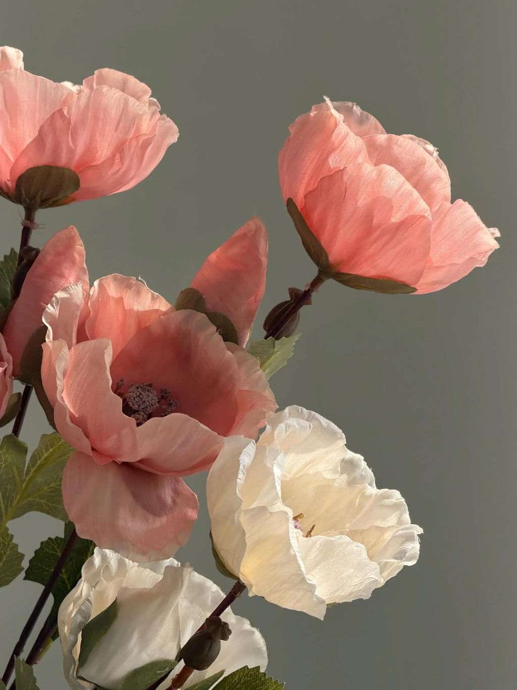 Faux Matilija Poppy Celesta Atelier