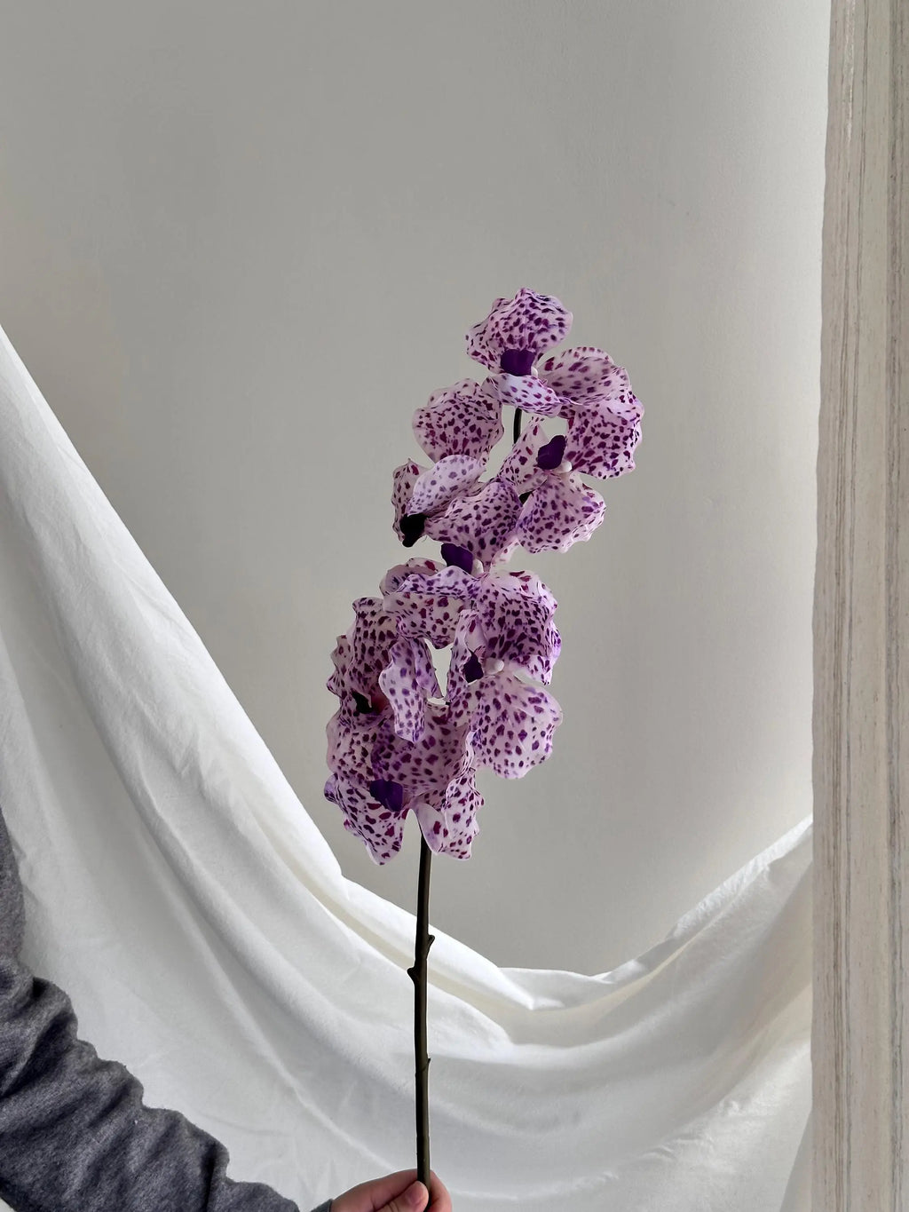 Artificial Psychedelic Phalaenopsis Orchid Faux Flower Place