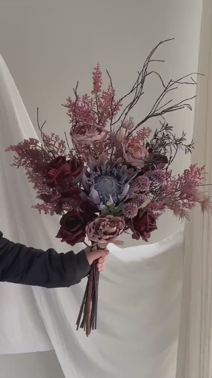 Artificial Dried Flower Bouquet