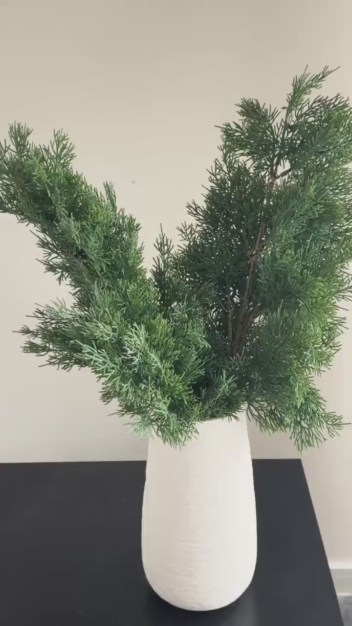 Artificial Winter Cedar Branch