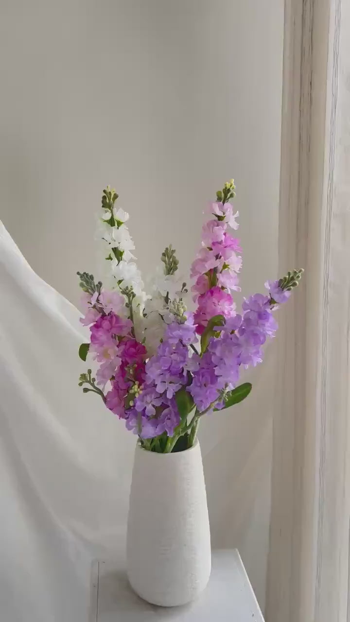 Artificial Delphinium Branch With Buds