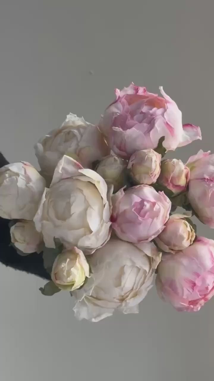 Artificial Peony Bouquet